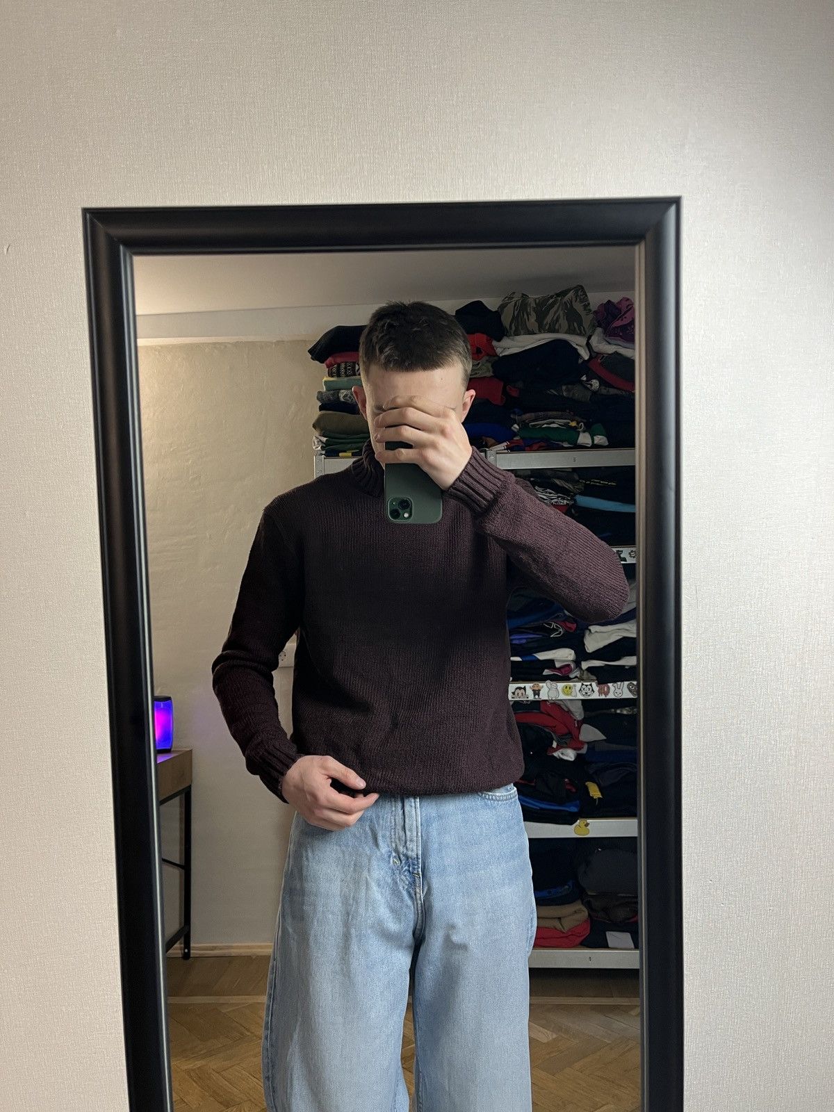 Polo Ralph Lauren Vintage Polo Ralph Lauren Cotton Turtle Neck Sweater Size US S / EU 44-46 / 1 - 2 Thumbnail