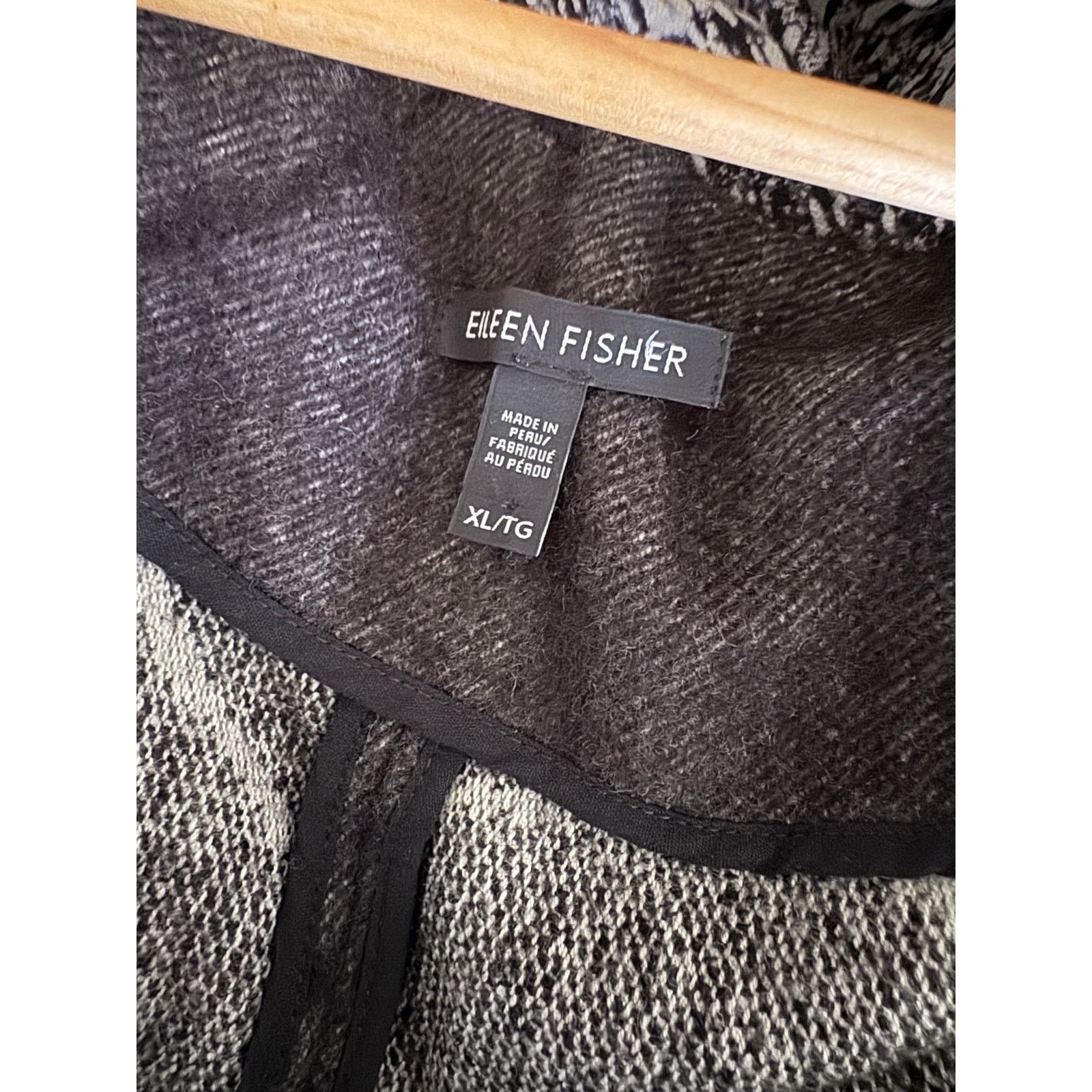 Eileen Fisher Eileen Fisher Alpaca Sweater Jacket Stunning - Ladies XL Size XL / US 12-14 / IT 48-50 - 4 Thumbnail