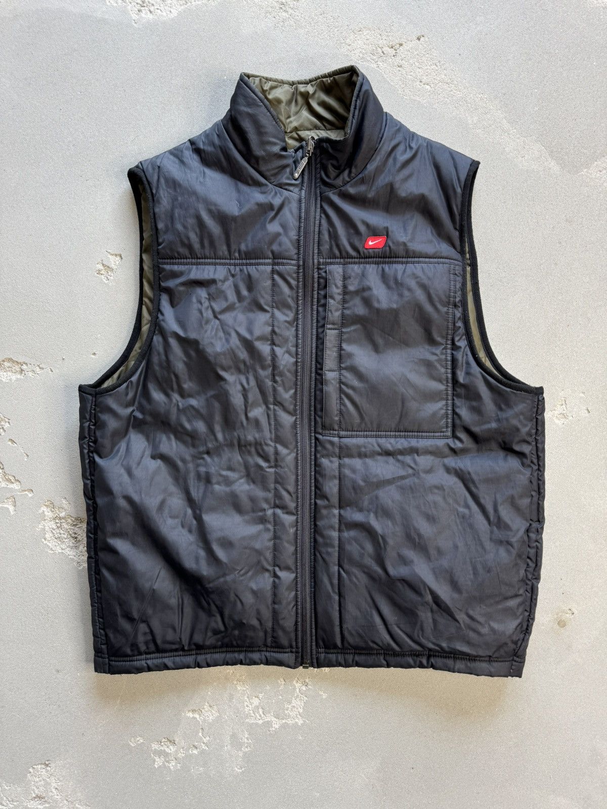 Nike × Vintage Nike Vintage Reversible Vest Size US L / EU 52-54 / 3 - 3 Thumbnail