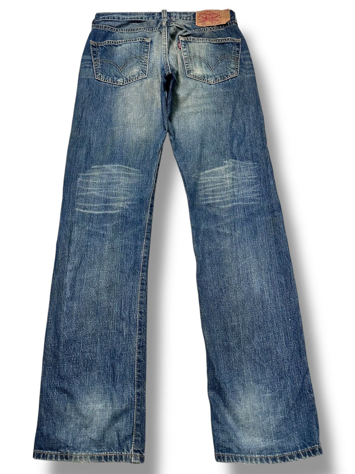 Levi's Levis 501 Vintage 90's Straight Cut Button Fly With Faded Size US 32 / EU 48 - 2 Thumbnail