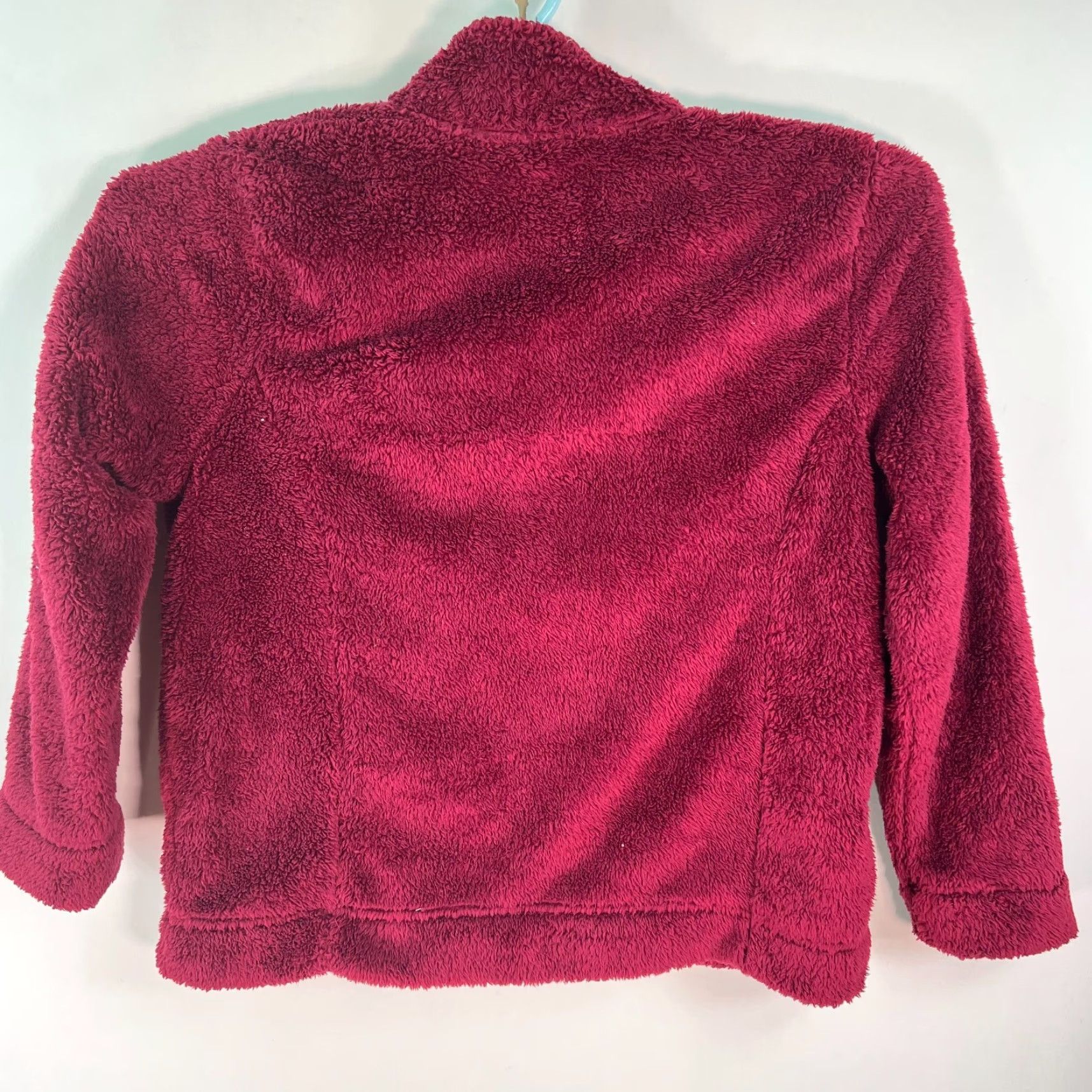 Croft & Barrow Croft & Barrow Women Full Zip Long Sleeves Pink Faux Fur Jacket Petites Size M Size M / US 6-8 / IT 42-44 - 2 Thumbnail