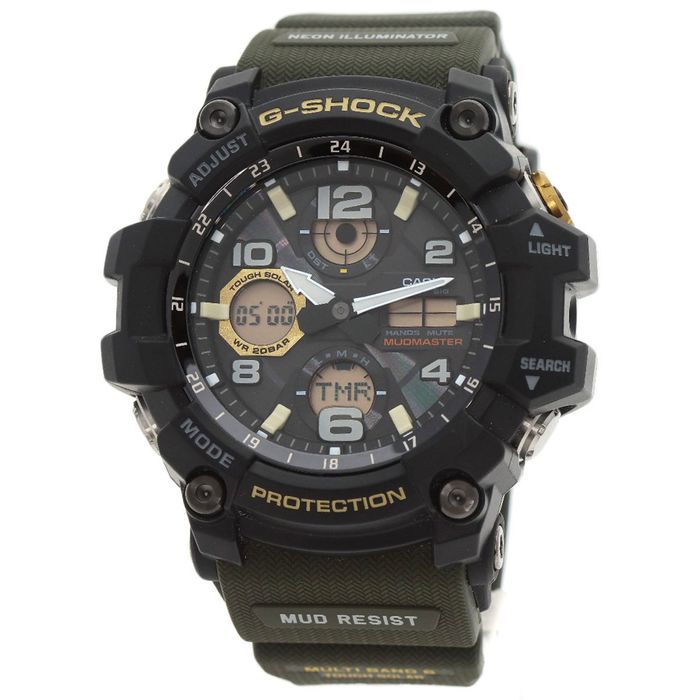 Casio Casio GWG-100-1A3ER G-SHOCK Mud Master Watch Stainless Steel ...