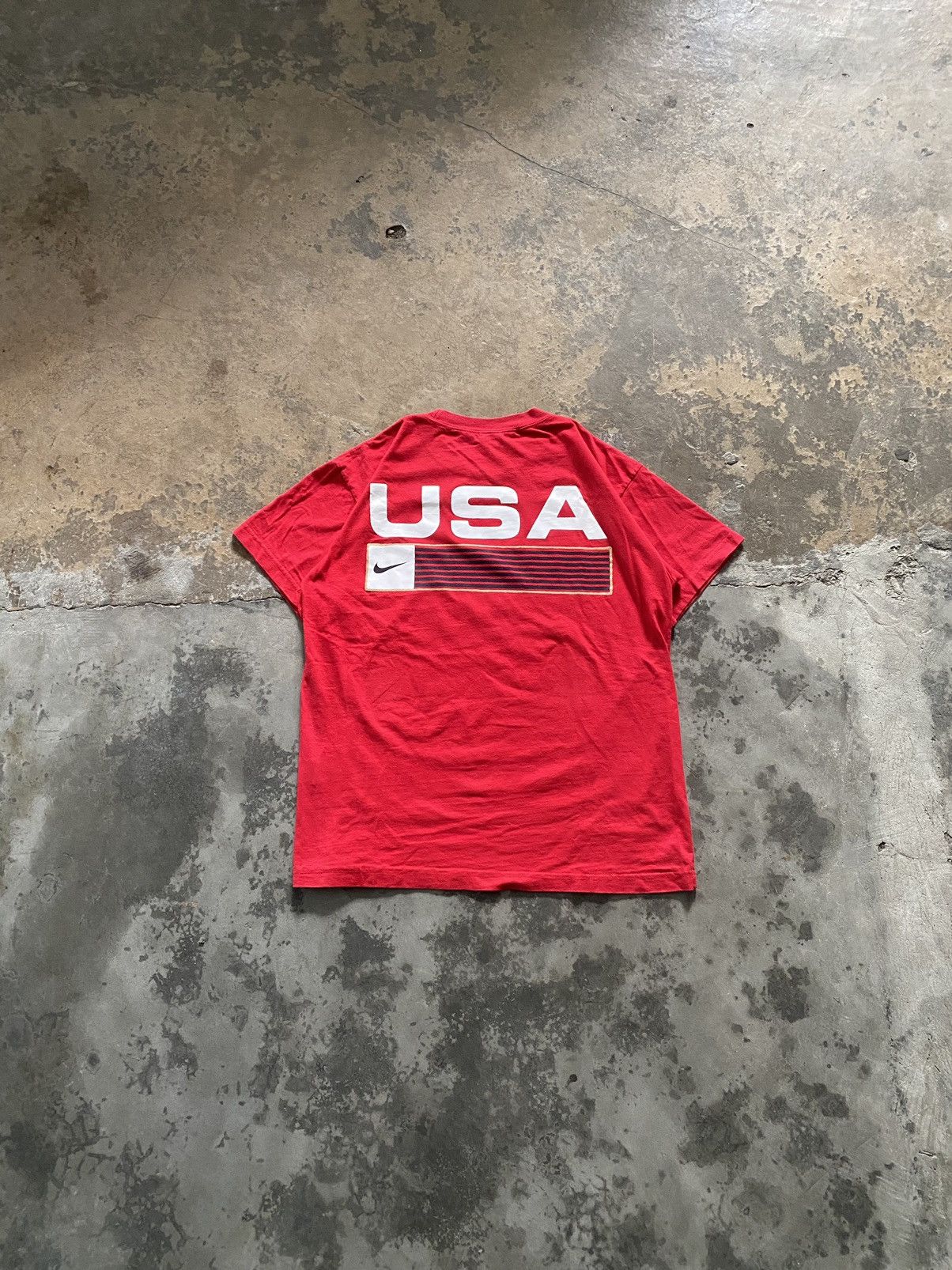 Nike VINTAGE 90’s NIKE FLAG USA Size US S / EU 44-46 / 1 - 1 Thumbnail