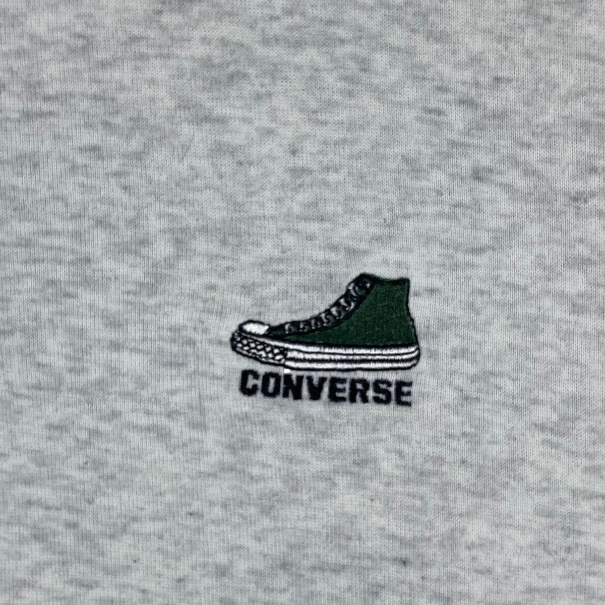 Converse × Vintage Vintage Converse Shoes Sweatshirt Quater Zip Small Logo Size US M / EU 48-50 / 2 - 5 Thumbnail