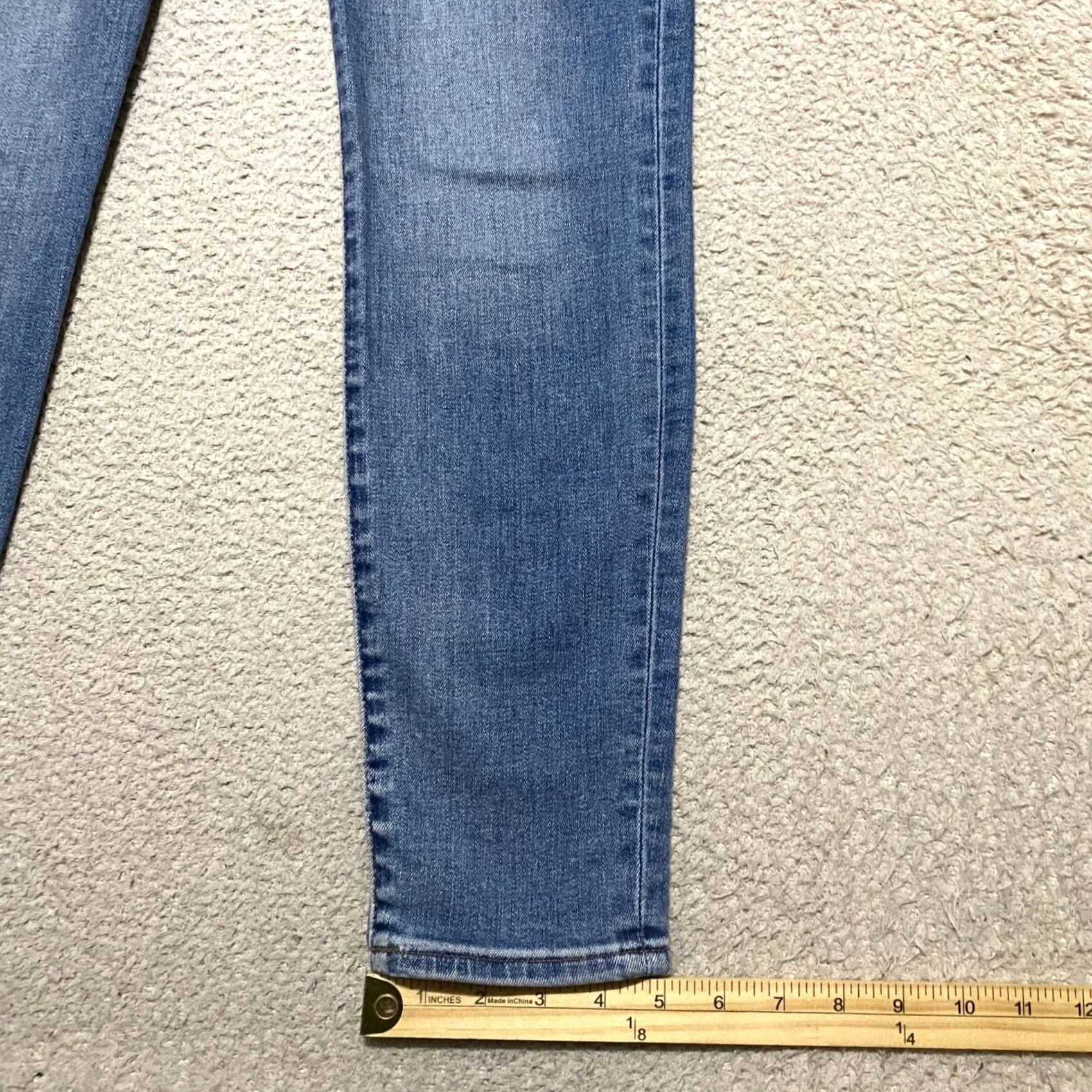 Madewell Madewell Jeans Roadtripper Skinny 28 Blue Denims Medium Wash Stretch 5-Pocket Womens Regular Size 28 Size 28" / US 6 / IT 42 - 6 Thumbnail