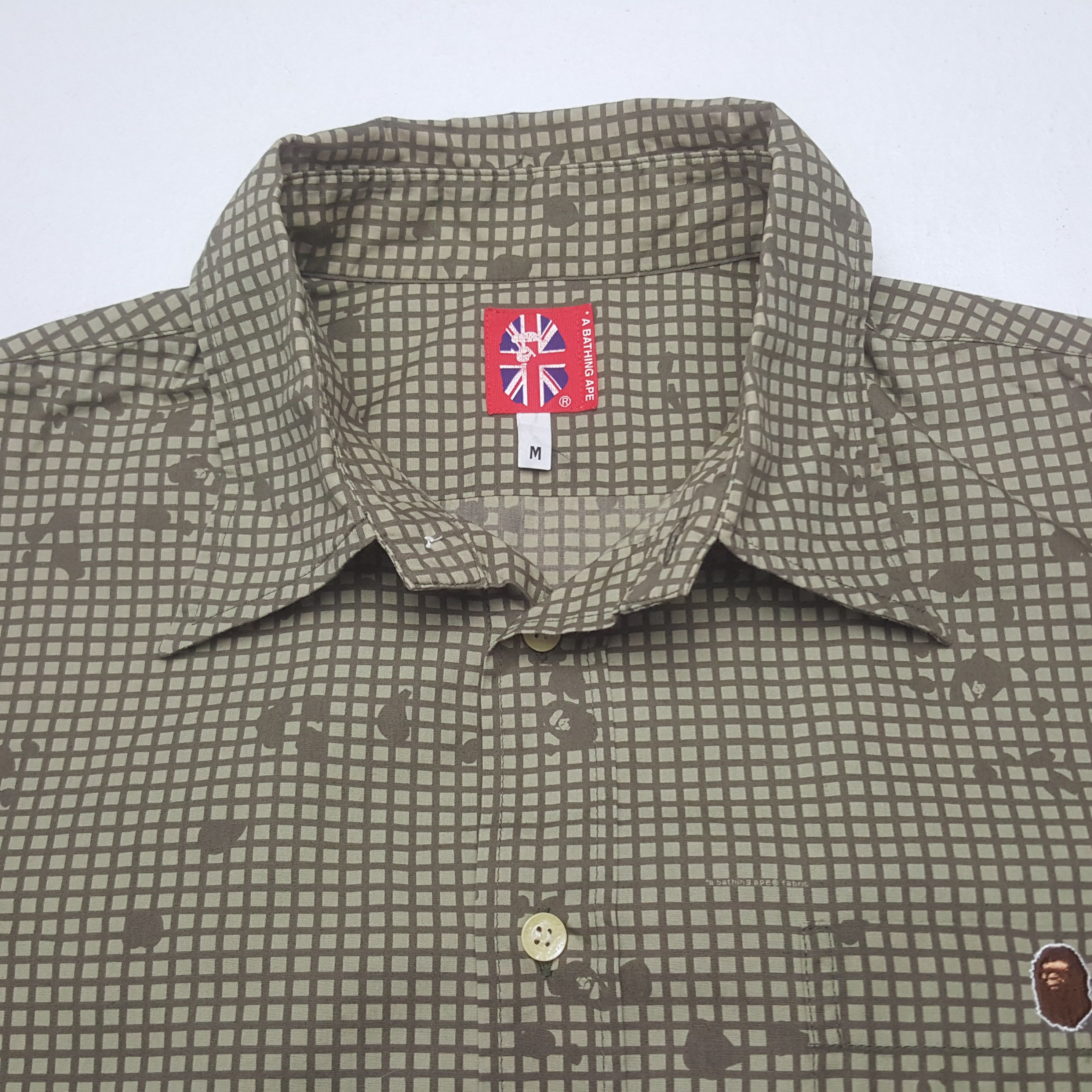 Bape Vintage A Bathing Ape Japanese Shirt Button Up C319N29 Size US S / EU 44-46 / 1 - 4 Thumbnail