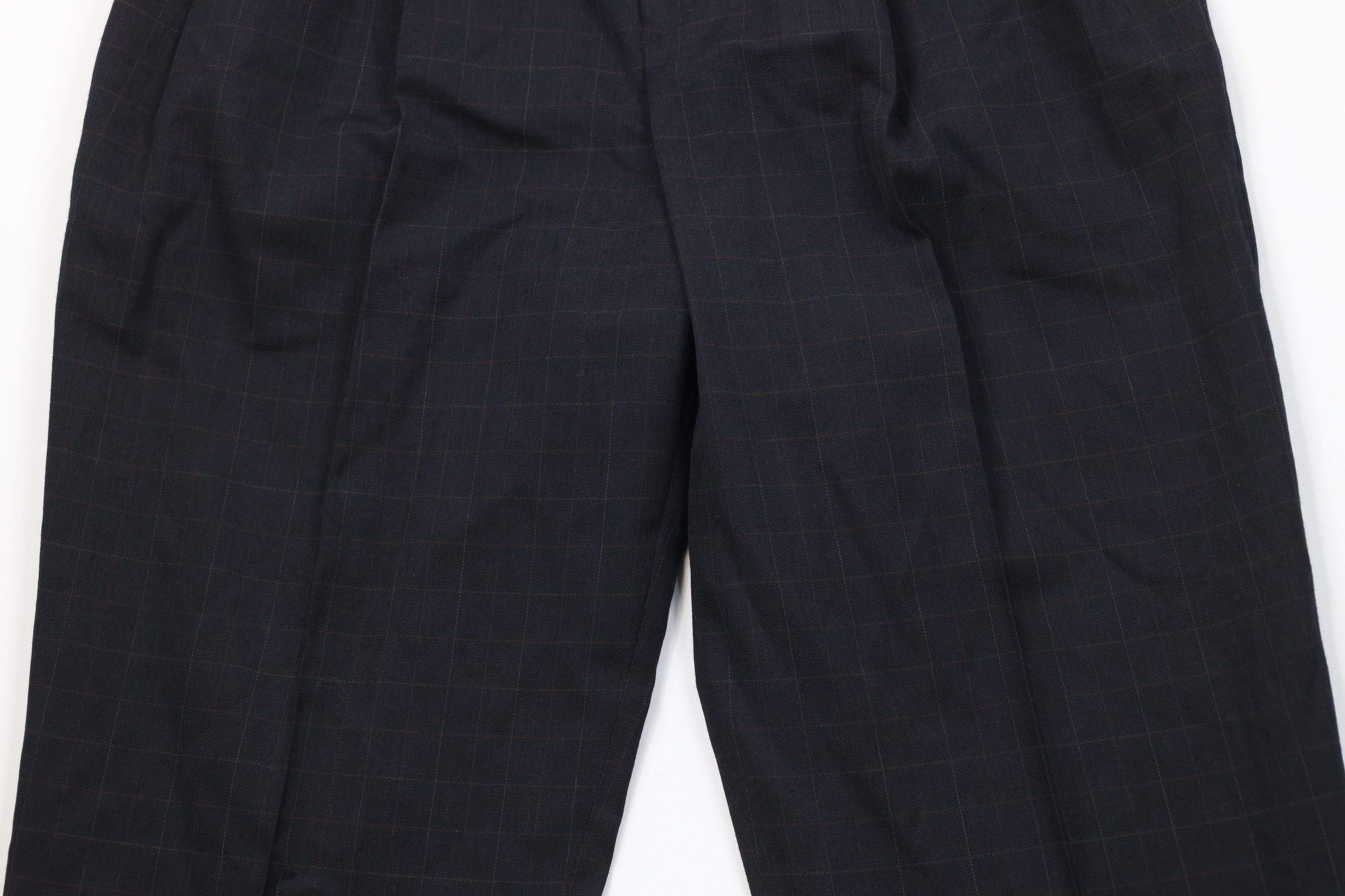 Vintage Vintage 90s Streetwear Wool Blend Wide Leg Chino Pants Size US 34 / EU 50 - 3 Thumbnail