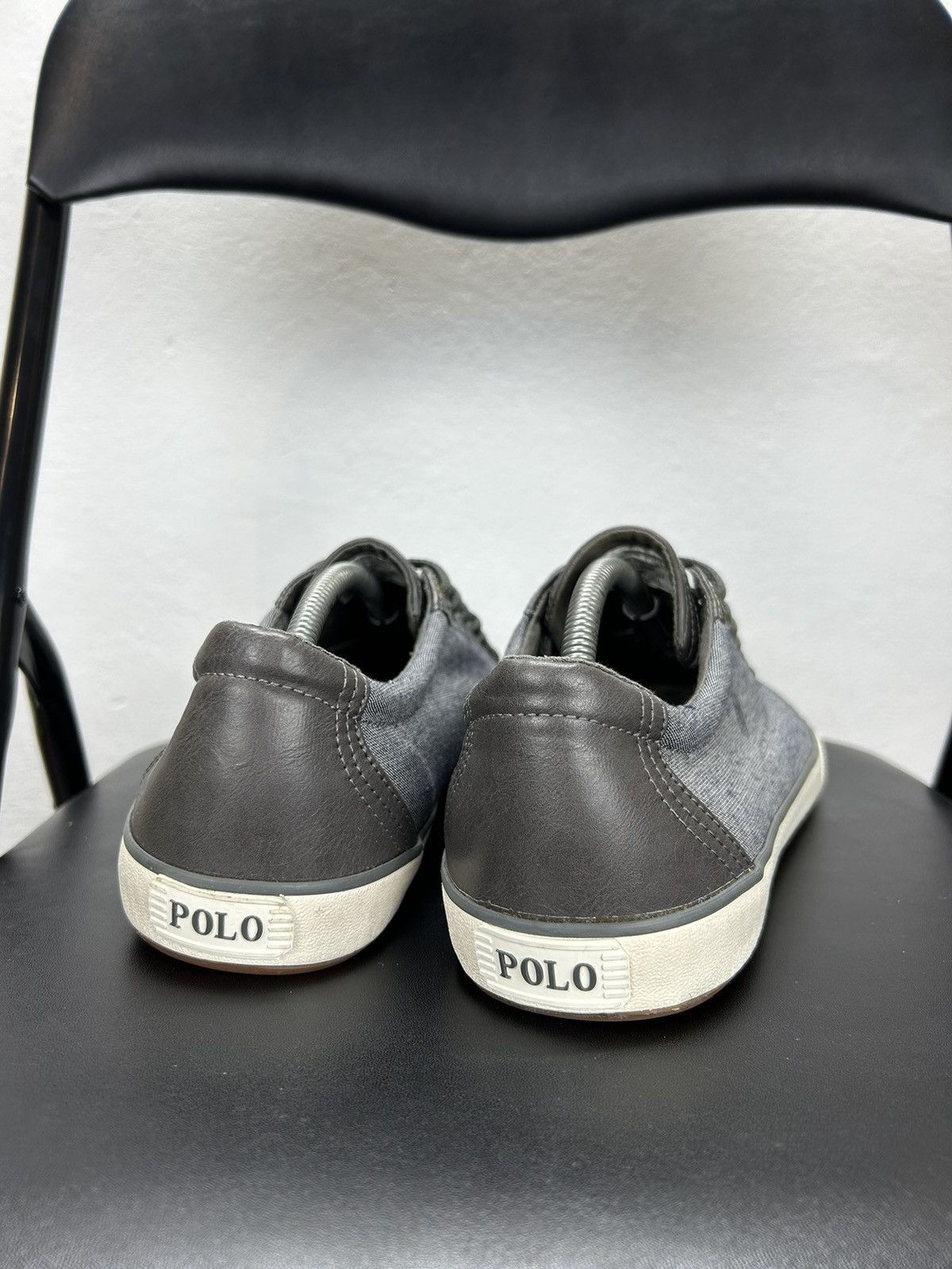 Polo Ralph Lauren Polo Ralph Lauren Low ton Sneakers Grey Size 44,5 - 45 Size US 11 / EU 44 - 3 Thumbnail