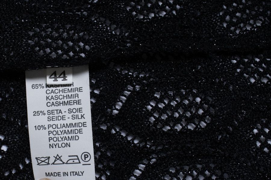 Other Cesare Gatti, knitted lurex cardigan with beads Size M / US 6-8 / IT 42-44 - 6 Thumbnail