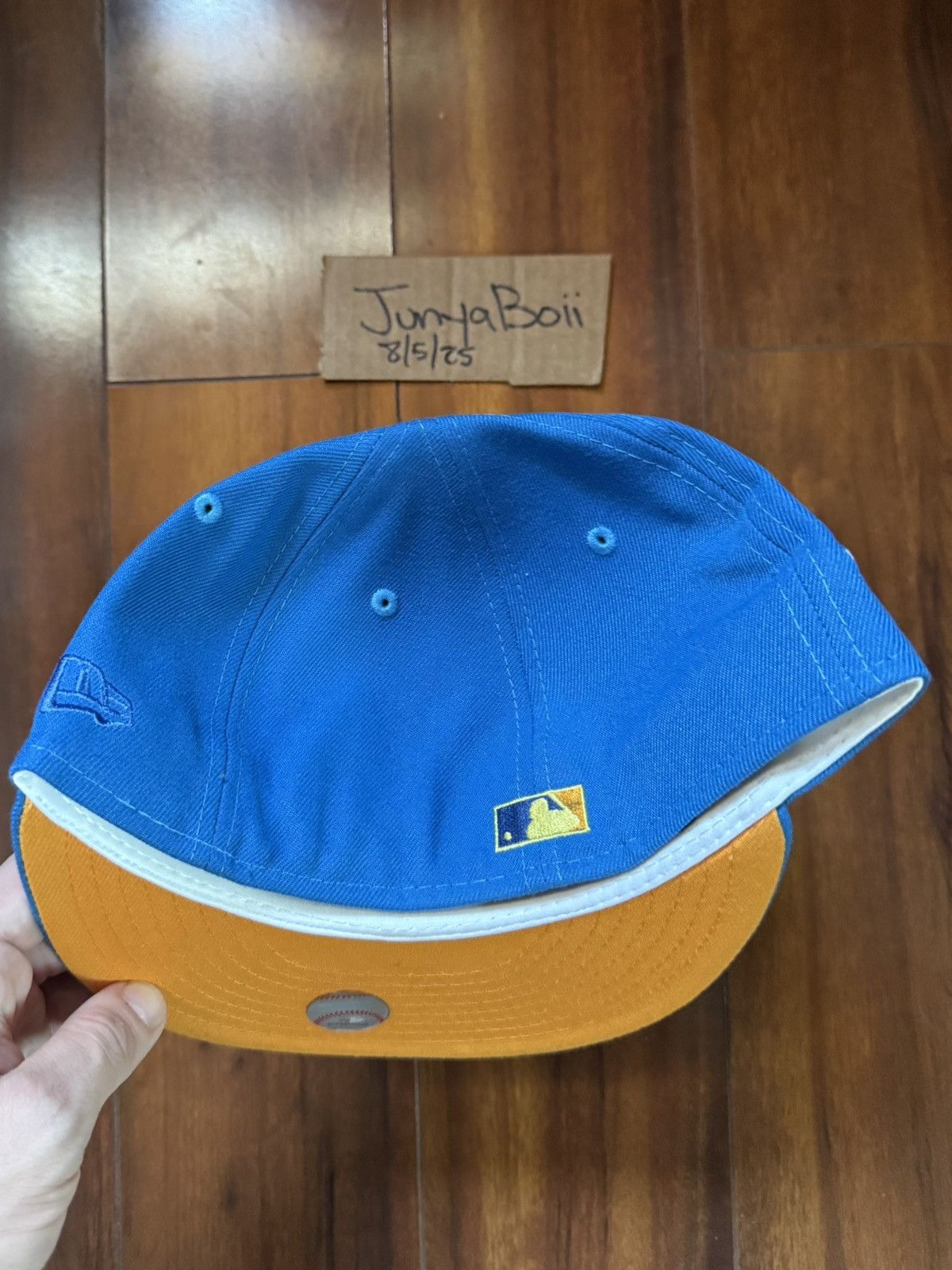 Hat Club Size 7 LA Dodgers 100th Anniversary Patch Daybreakers Fitted Size ONE SIZE - 4 Thumbnail