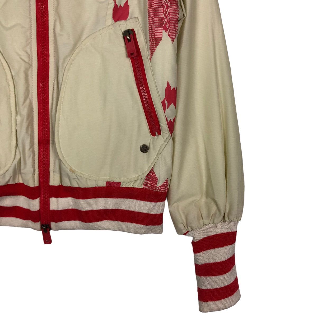 Diesel 🔥Vintage Cropped Biker Bomber Jacket Diesel Over Print Size US S / EU 44-46 / 1 - 5 Thumbnail