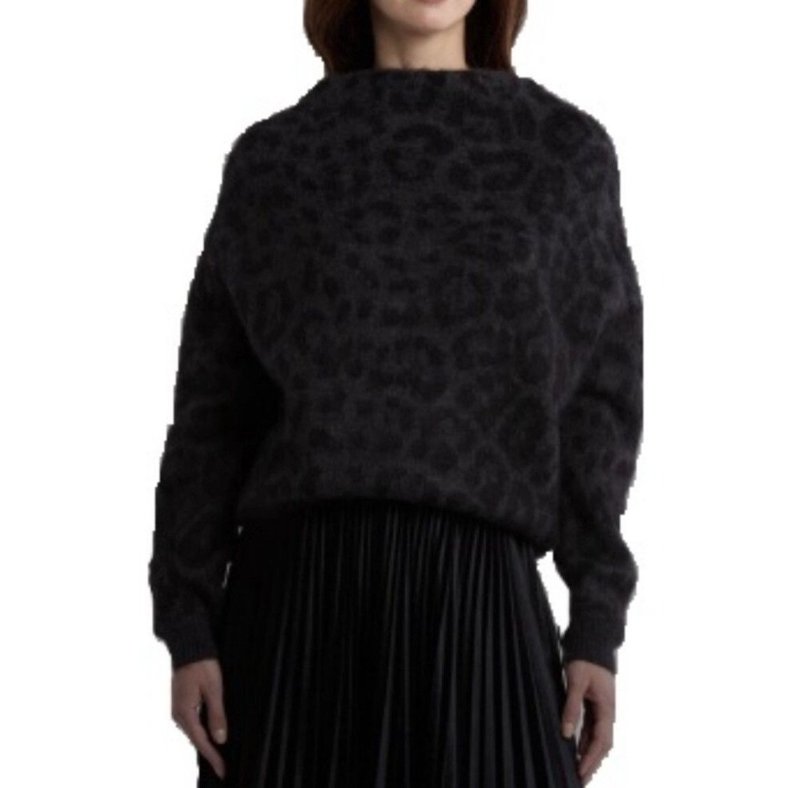 Valentino Valentino Garavani Leopard Print Mohair Blend Sweater Size XXS / US 00 / IT 34 - 8 Thumbnail