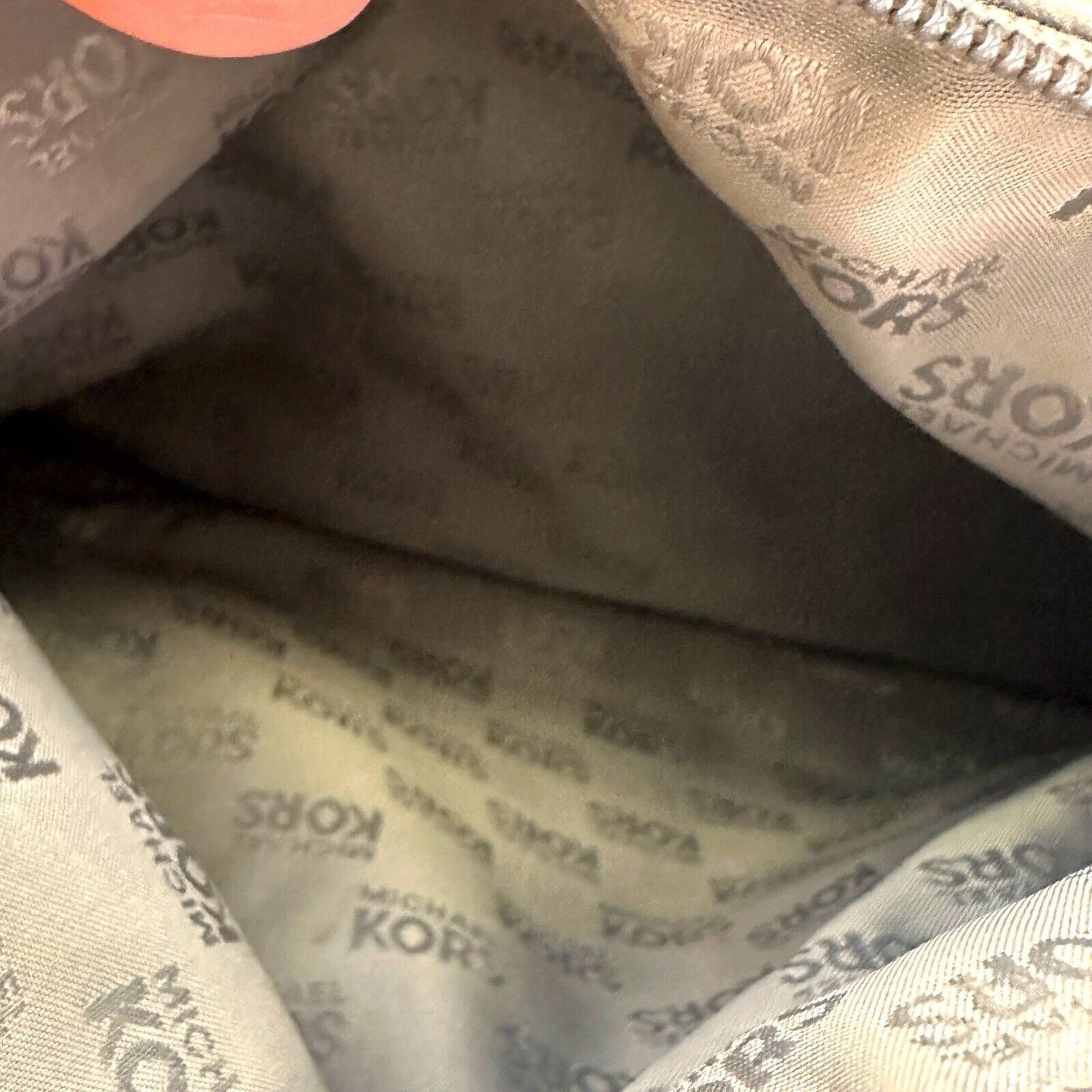 Michael Kors Michael Kors Hamilton Satchel Tote Shoulder Strap Gray 1981 Size ONE SIZE - 16 Thumbnail
