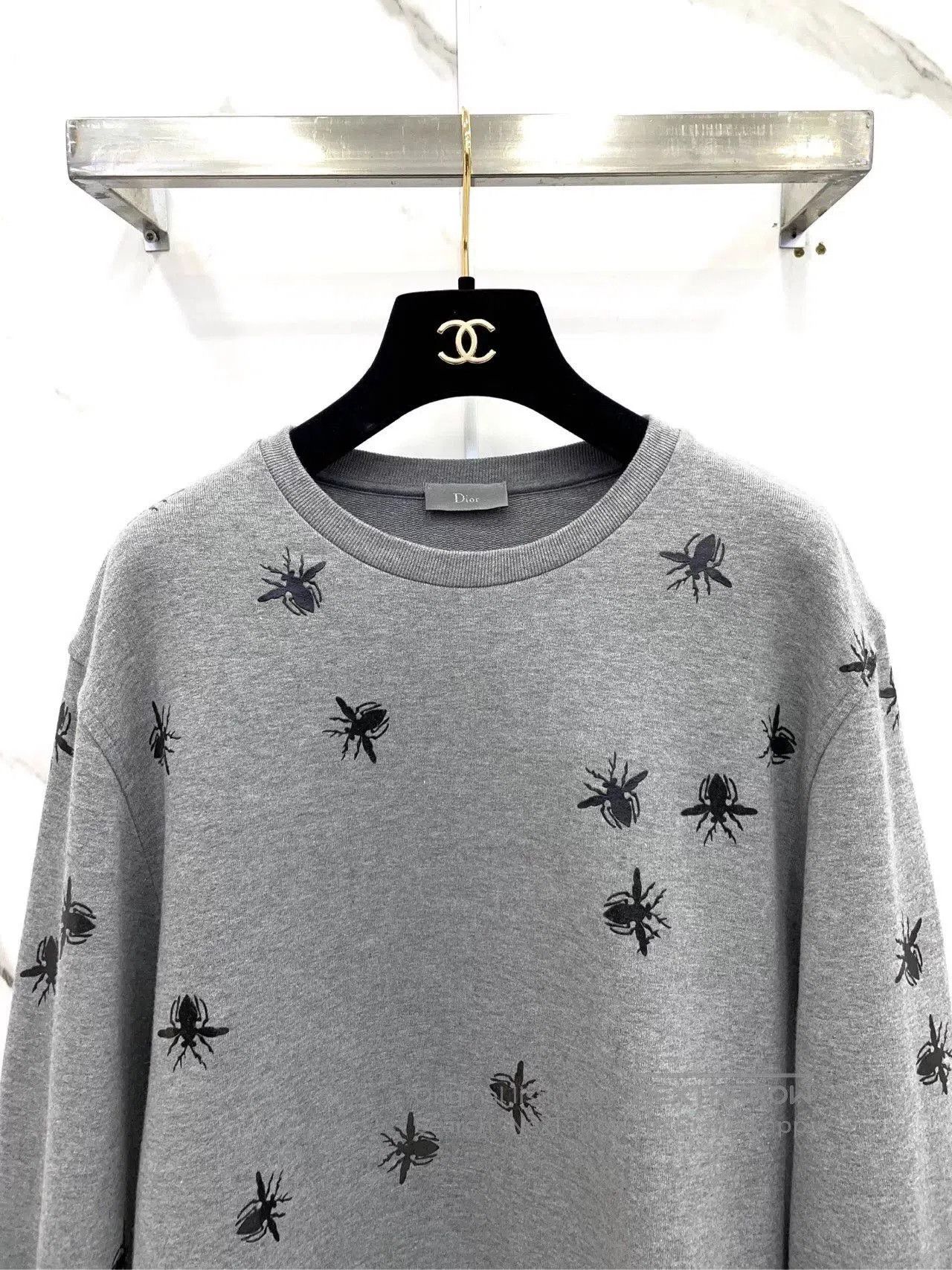 Dior Dior Gray Crew Neck Long Sleeve Sweatshirt. Size US L / EU 52-54 / 3 - 4 Thumbnail