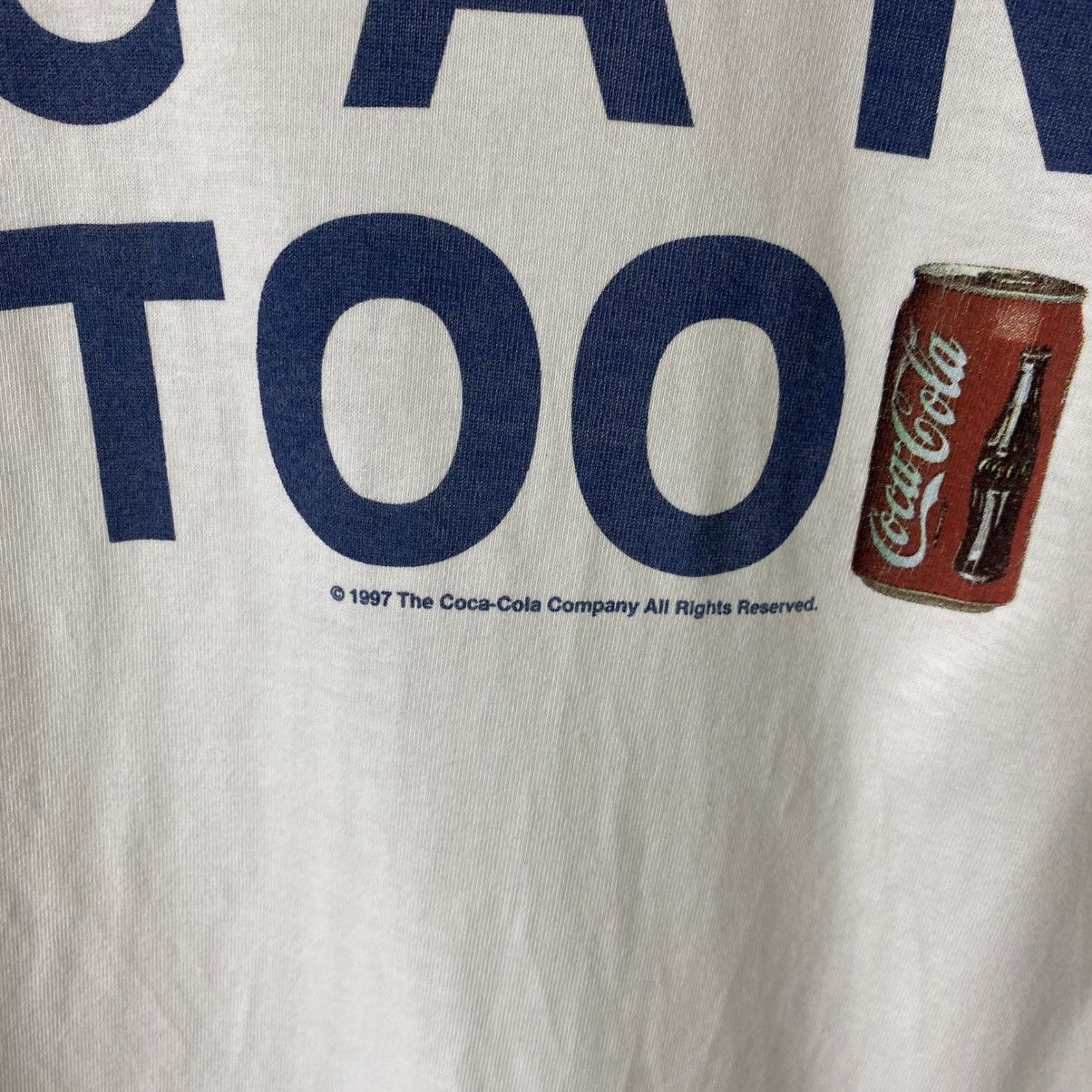 Coca Cola Vintage 1997 Coca Cola Promo T Shirt Size US S / EU 44-46 / 1 - 3 Thumbnail