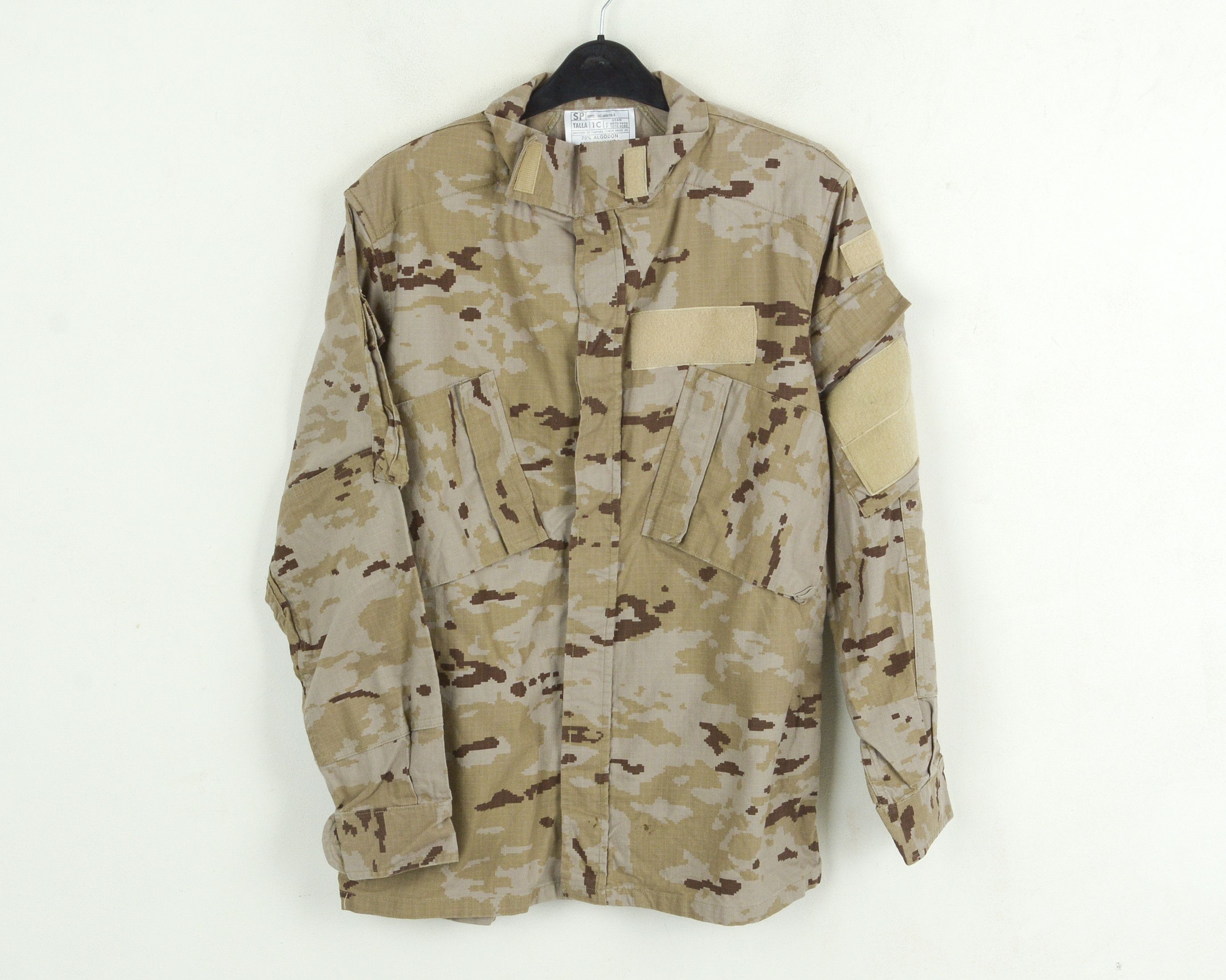 Other Spanish Army Mens S Field Camo Jacket Coat Military Spain Size US S / EU 44-46 / 1 - 2 Thumbnail