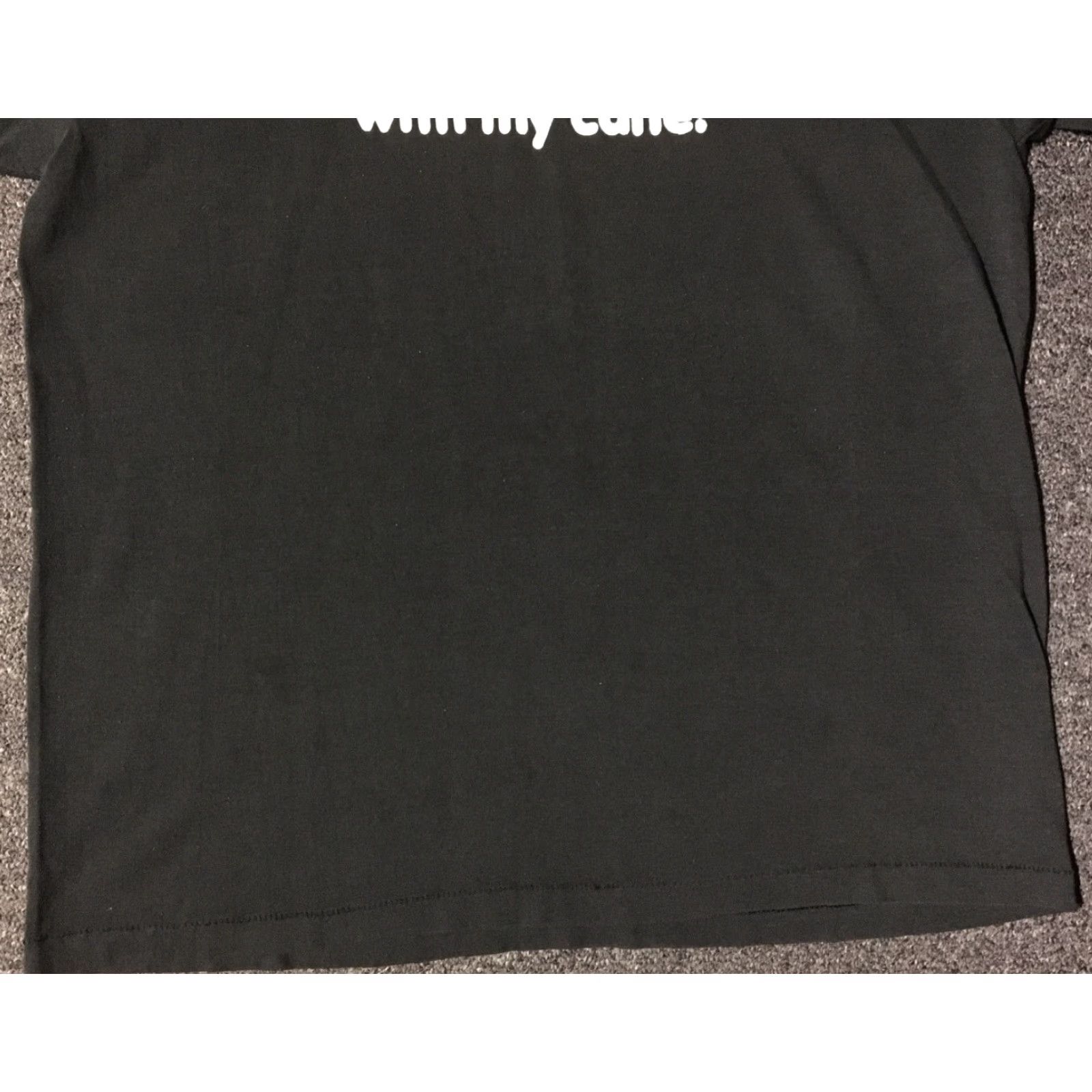 Vintage VINTAGE Beat You With My Cane Shirt S M Single Stitch Funny Joke Humor Dad 90s 80s American Vintage Shirt Mens Black USA 90s Funny Grandpa Bar Retro Size US S / EU 44-46 / 1 - 4 Thumbnail