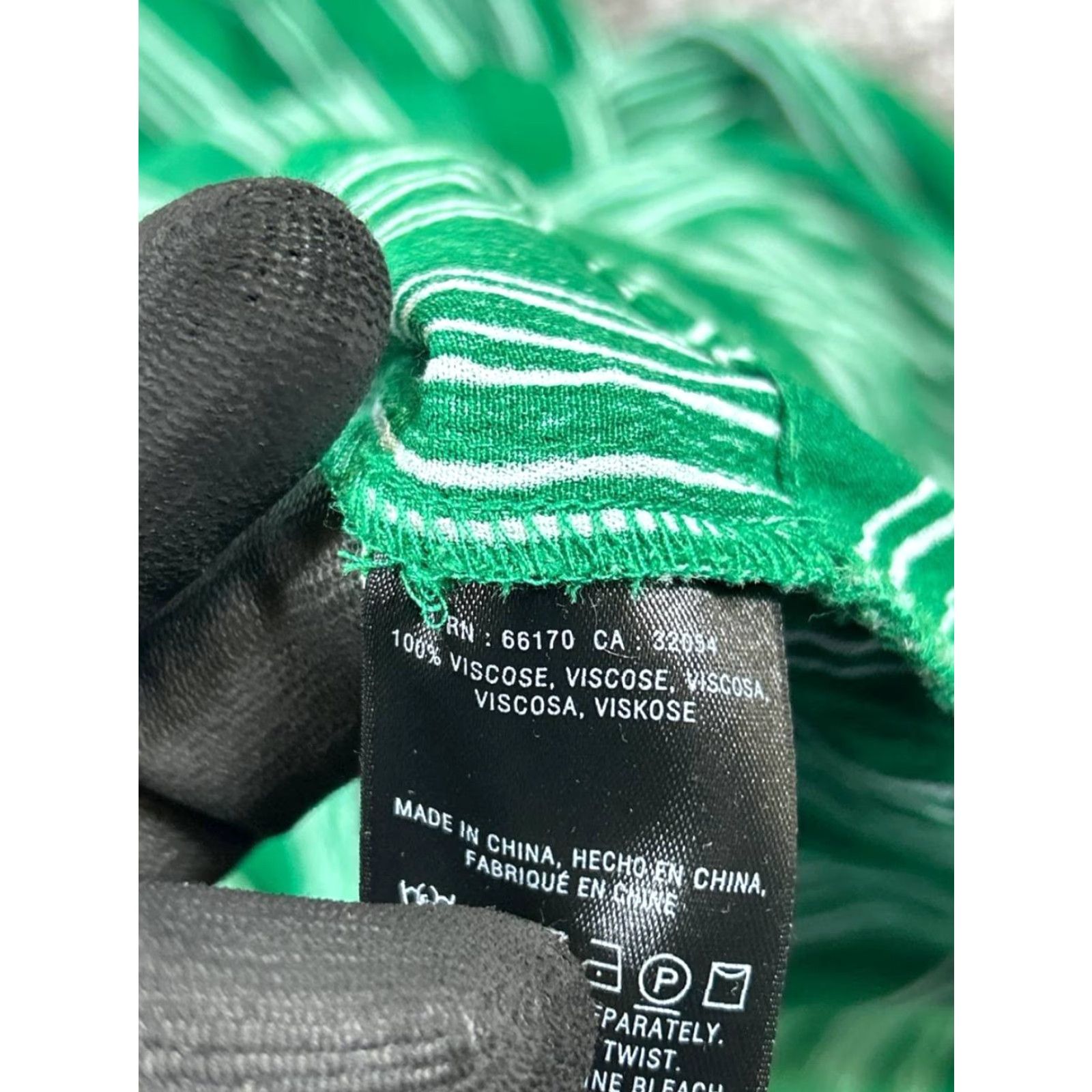 Vintage MaevE Shirt Dress Womens 0 Green White Wrap Shirt Dress Womens 0 Green White Wrap Size XS / US 0-2 / IT 36-38 - 4 Thumbnail
