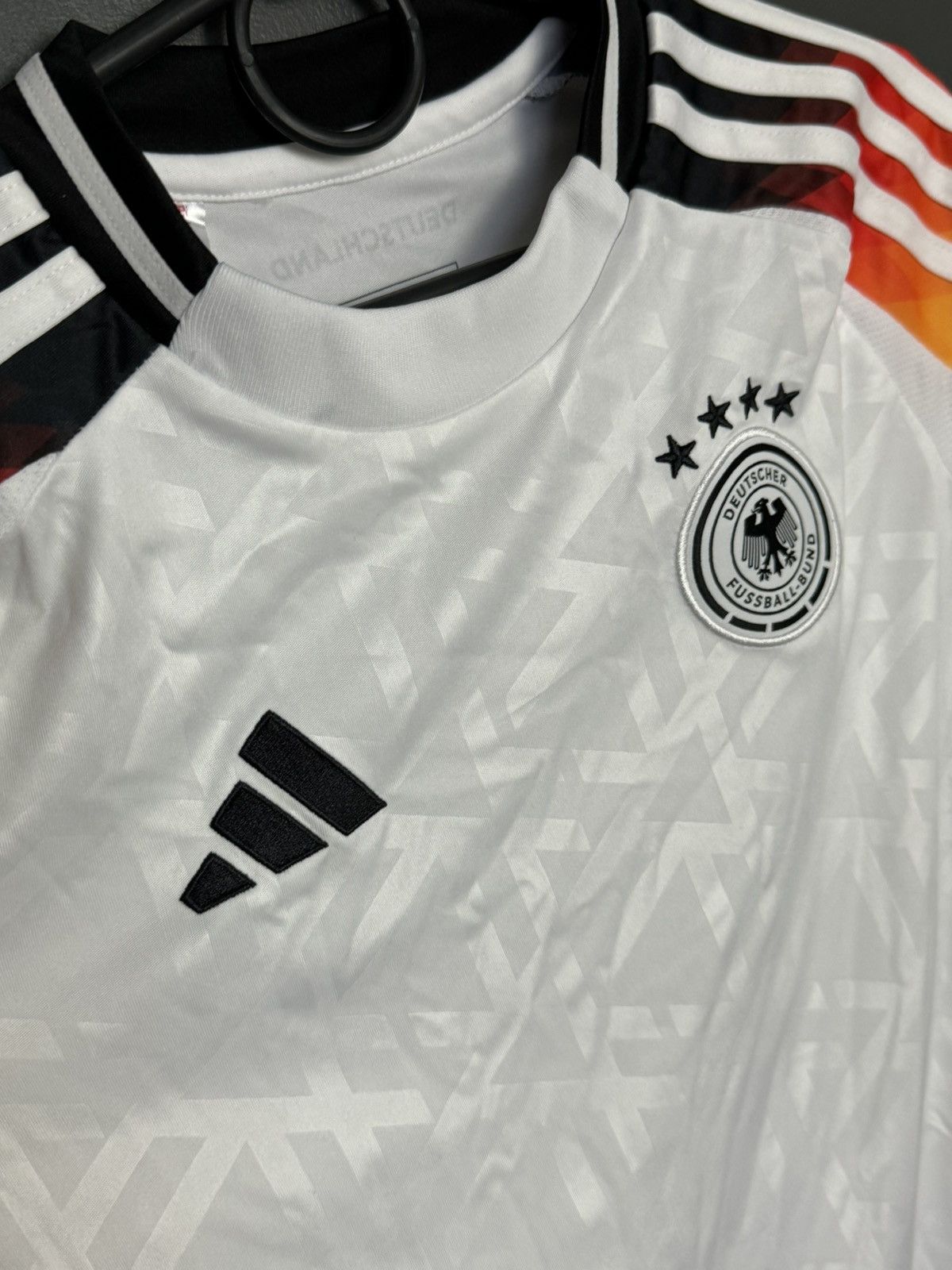 Adidas KIDS Germany 24/25 Home Football Jersey T-Shirt Size US XS / EU 42 / 0 - 3 Thumbnail
