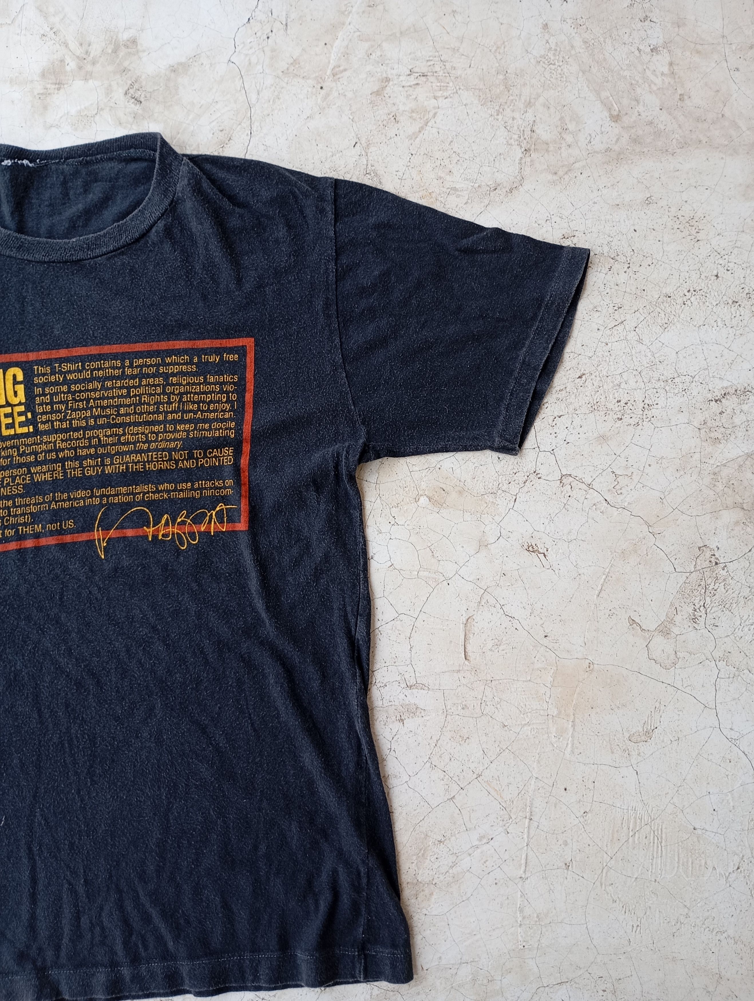 Vintage Vintage 1980s Frank Zappa T shirts Size US L / EU 52-54 / 3 - 3 Thumbnail