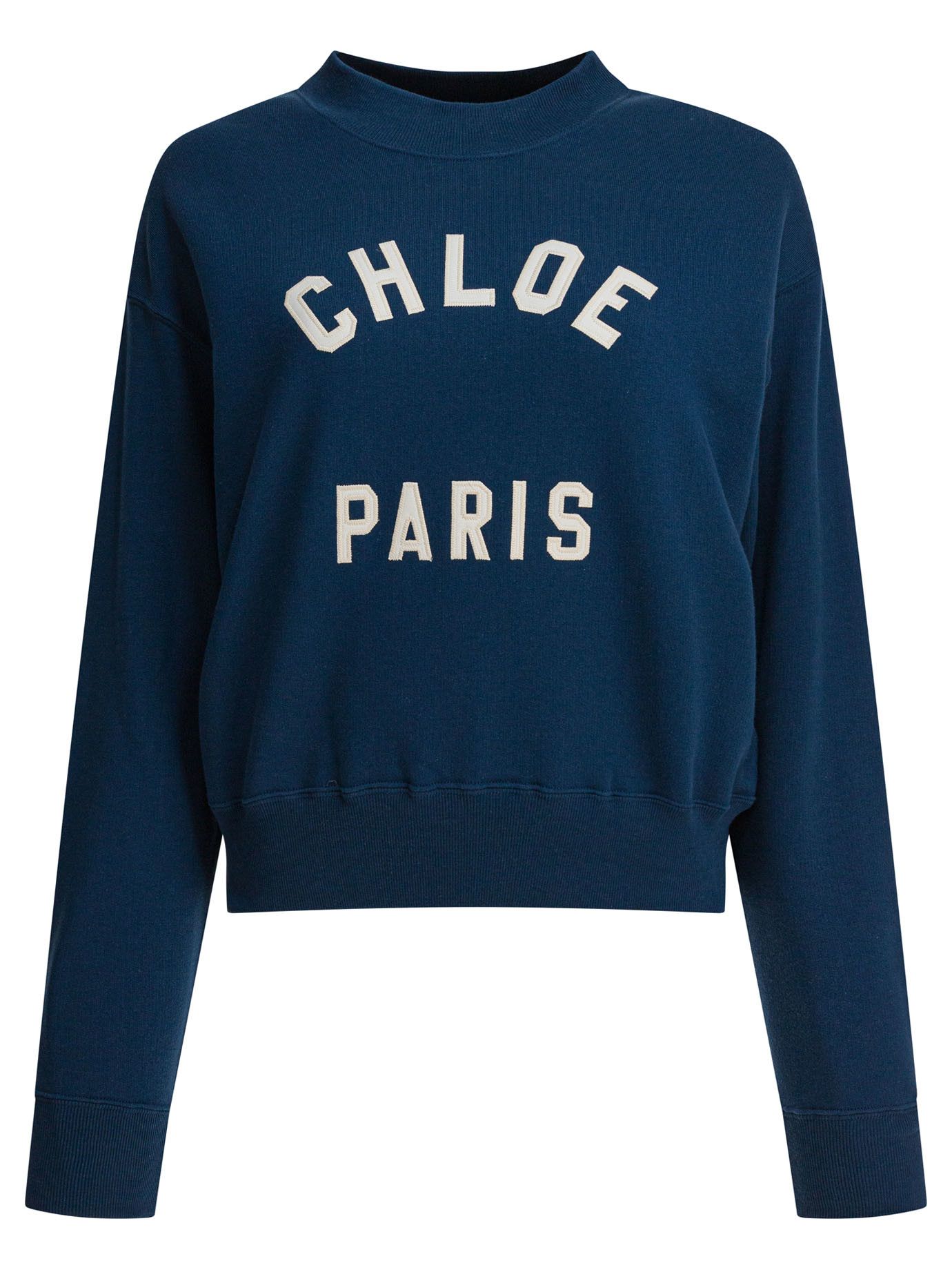 その他 Chloe FW25 Logo sweatshirt (CH24AJH12192 4C6) Chloe Chloé Sweatshirts tag size S Women | Grailed