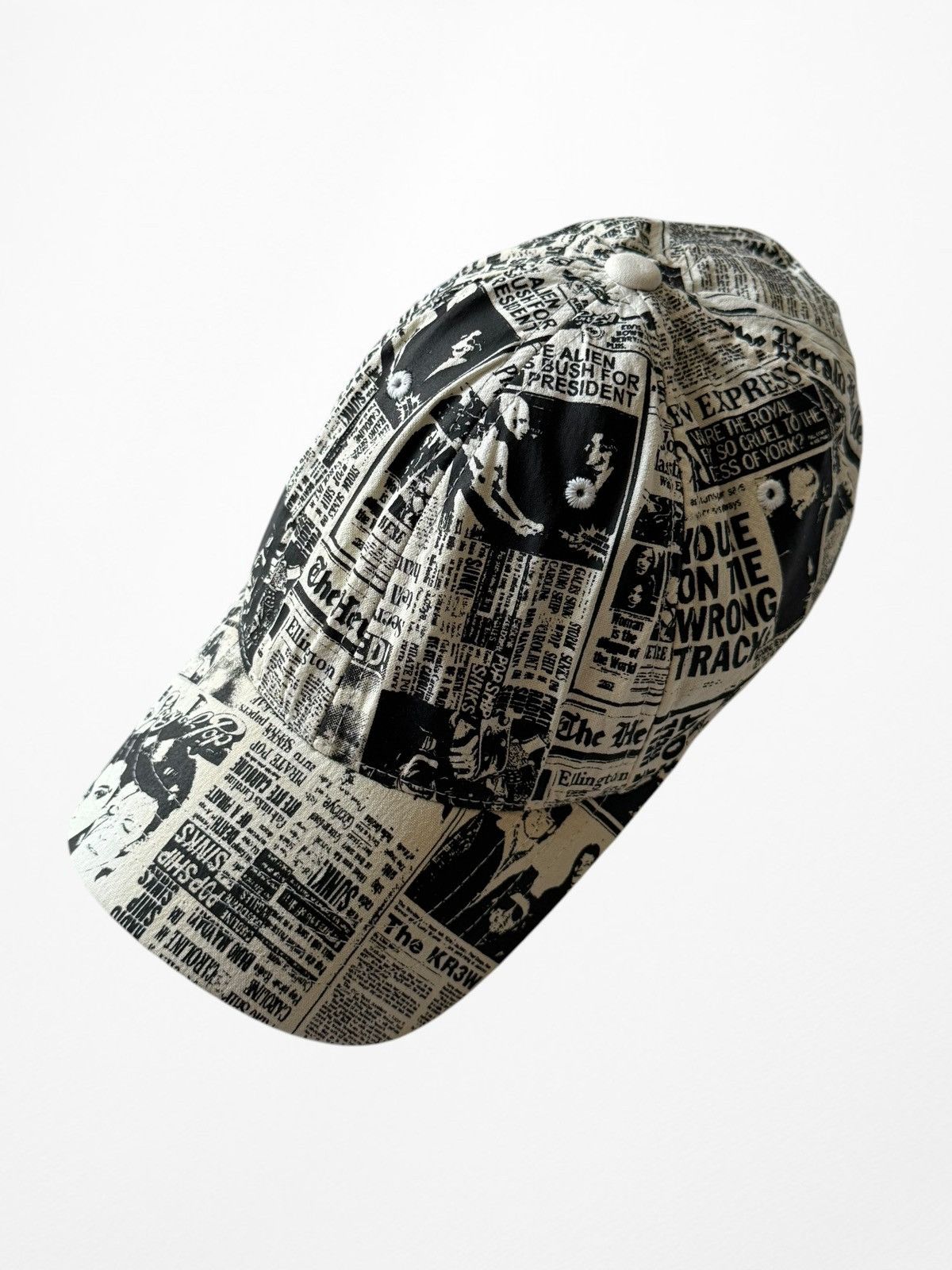Hysteric Glamour Vintage Flexfit newspaper magazine archive cap y2k Size ONE SIZE - 1 Thumbnail