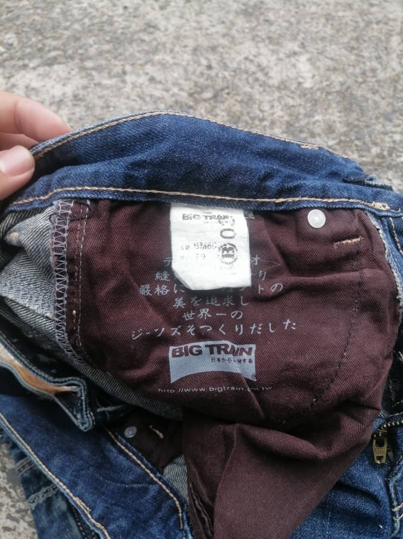 Designer × Japanese Brand Osaka Big Train Nice Design Denim Jeans Size US 29 - 8 Thumbnail