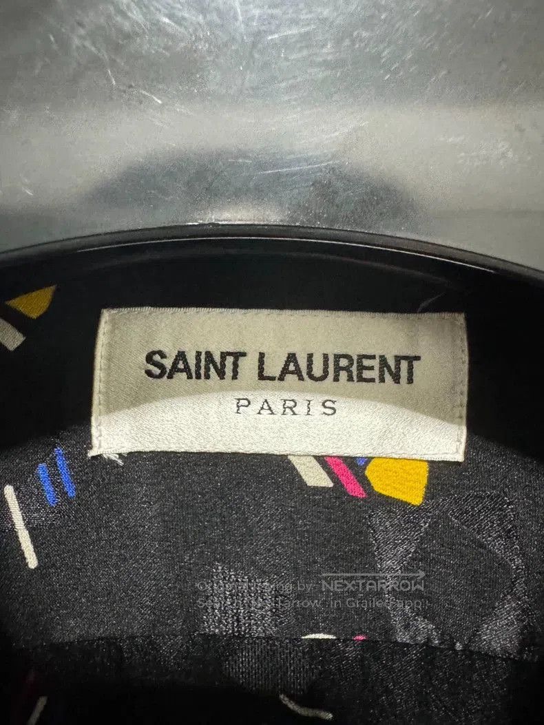 Other Saint Laurent Silk Geometric Print Shirt. Size US L / EU 52-54 / 3 - 6 Thumbnail