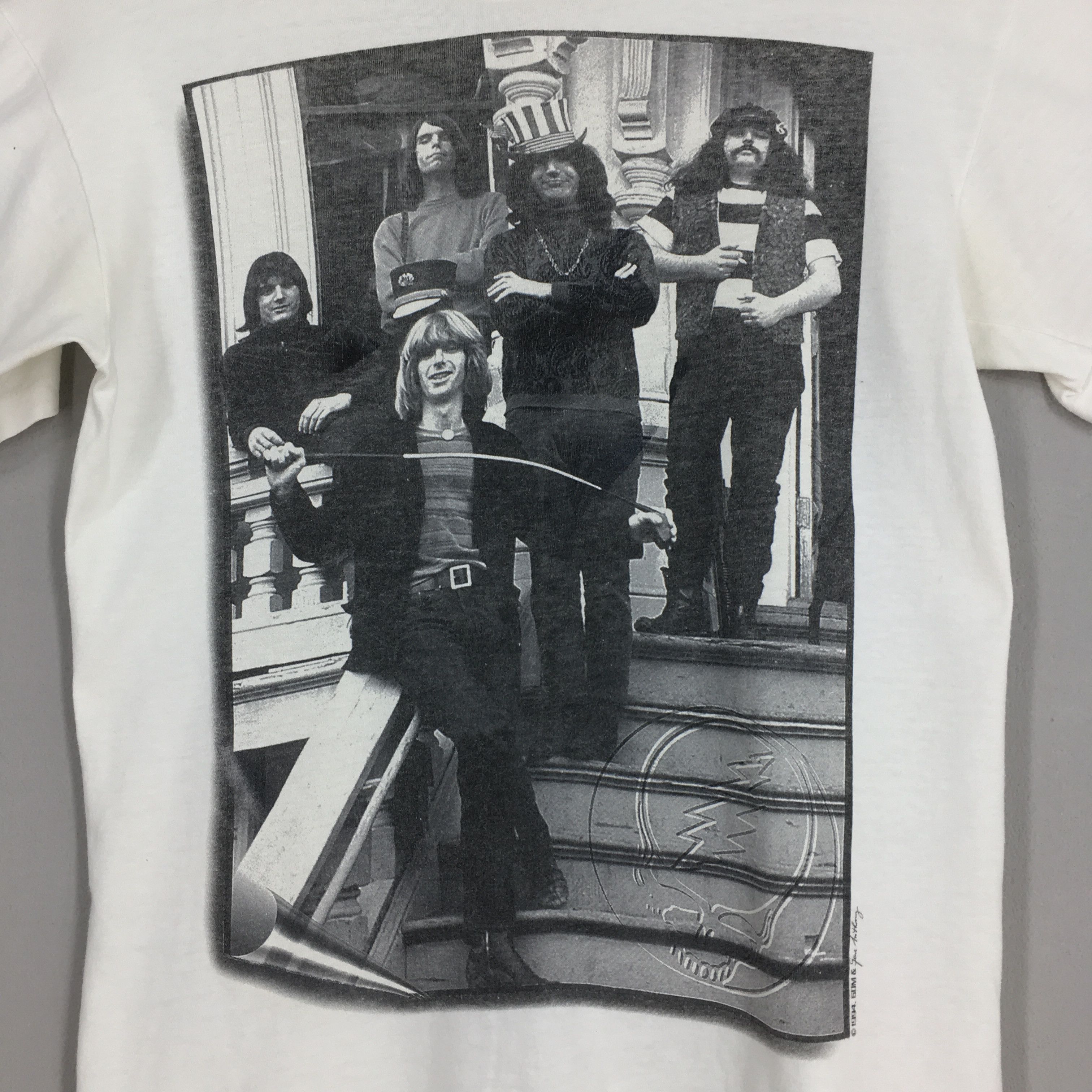 Band Tees × Grateful Dead Vintage 1994 Grateful Dead Rock Deadheads White Tshirt M Size US M / EU 48-50 / 2 - 6 Thumbnail