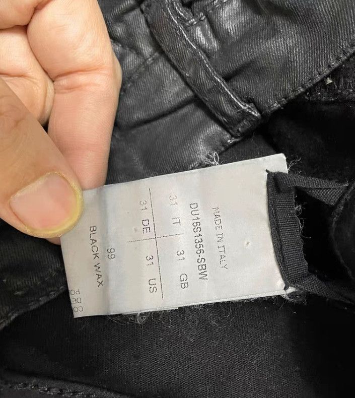 Rick Owens Rick Owens double lined diagonal placket brushed wax pants Size US 31 - 6 Thumbnail