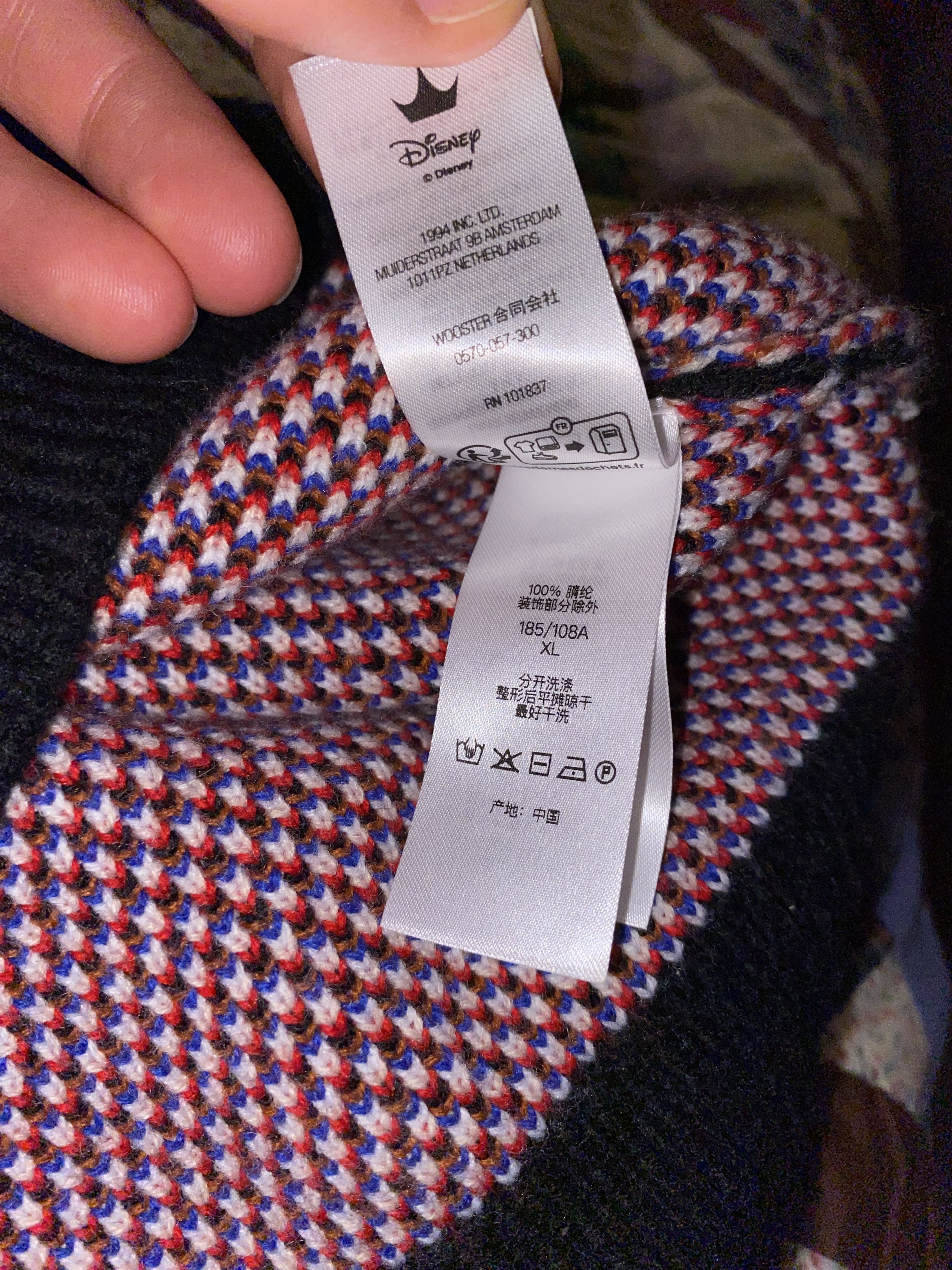 Supreme Supreme snow white knit black Size US XL / EU 56 / 4 - 7 Thumbnail