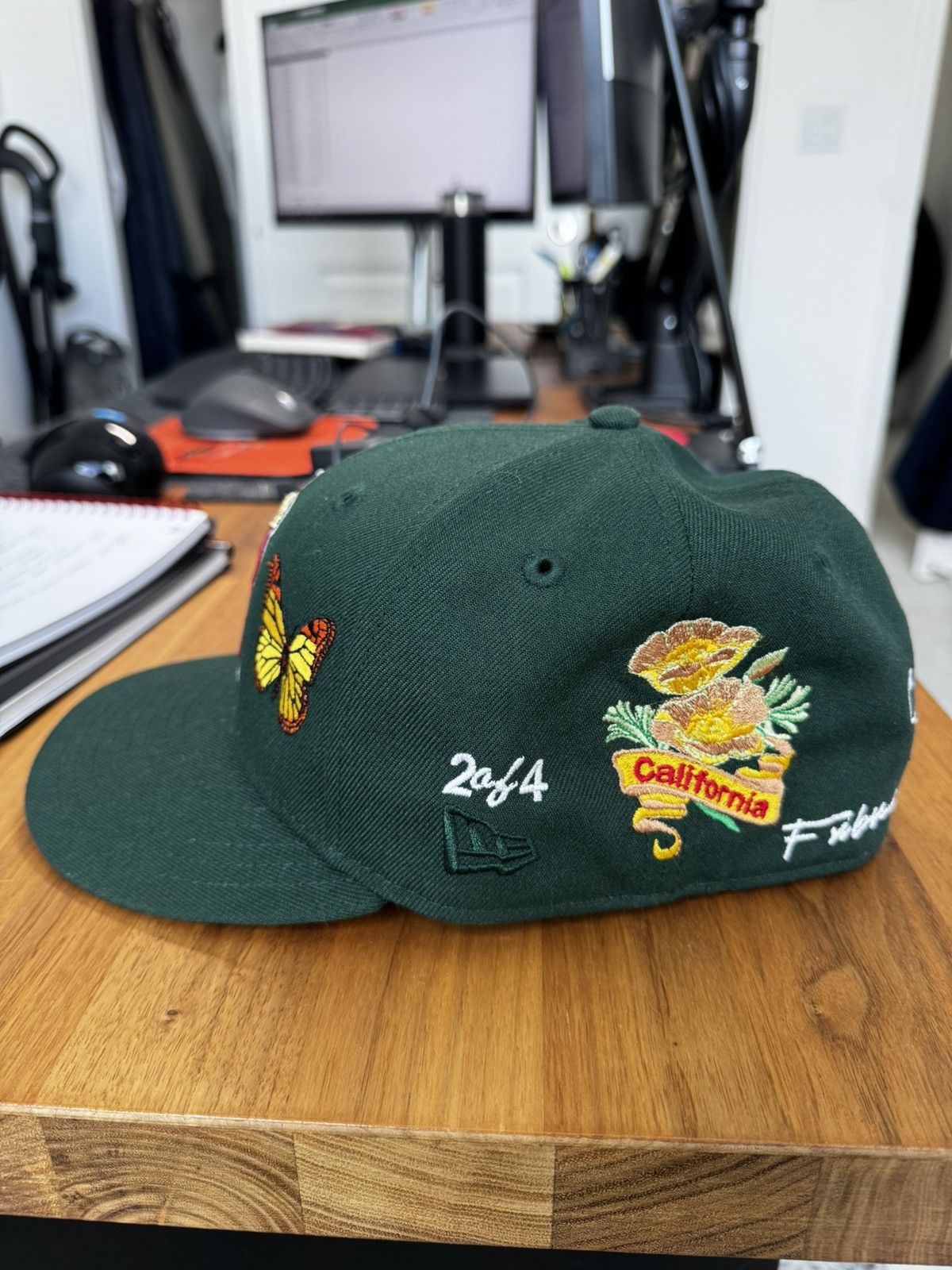 New Era Lord Fubu New Era Anaheim Angels Embroidered Hat Size ONE SIZE - 2 Thumbnail