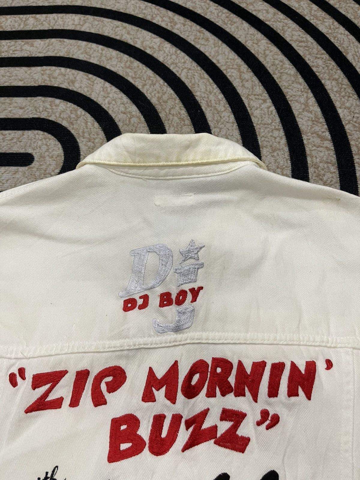 Sony × Vintage 90s SONY MUSIC JAPAN NOT FOR SALE DENIM VEST EMBROIDERED Size US S / EU 44-46 / 1 - 15 Thumbnail