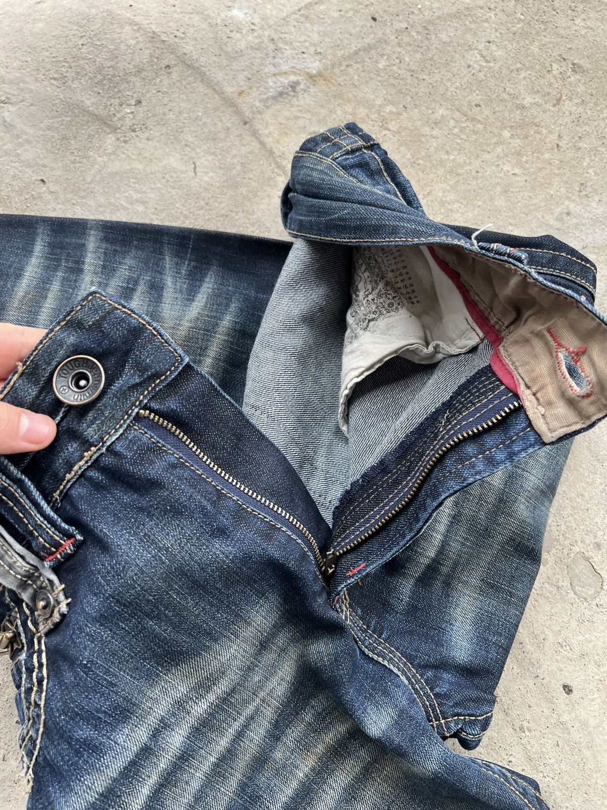 Vintage Y2K Tough Jeansmith Jeans Size US 36 / EU 52 - 10 Thumbnail