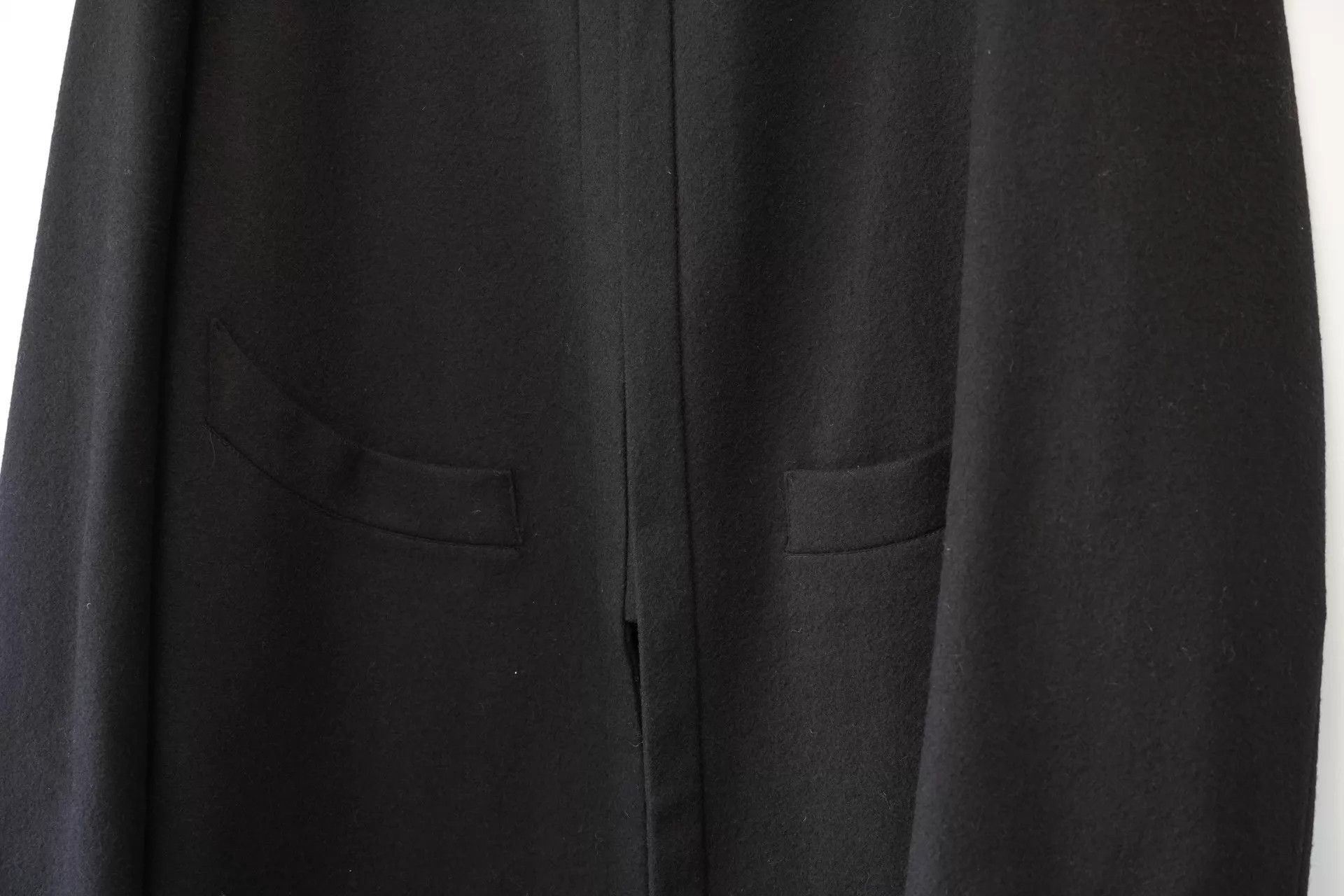 Yohji Yamamoto Yohji Yamamoto 00AW Press-Stud Stand Collar Wool Jacket Size US L / EU 52-54 / 3 - 4 Thumbnail