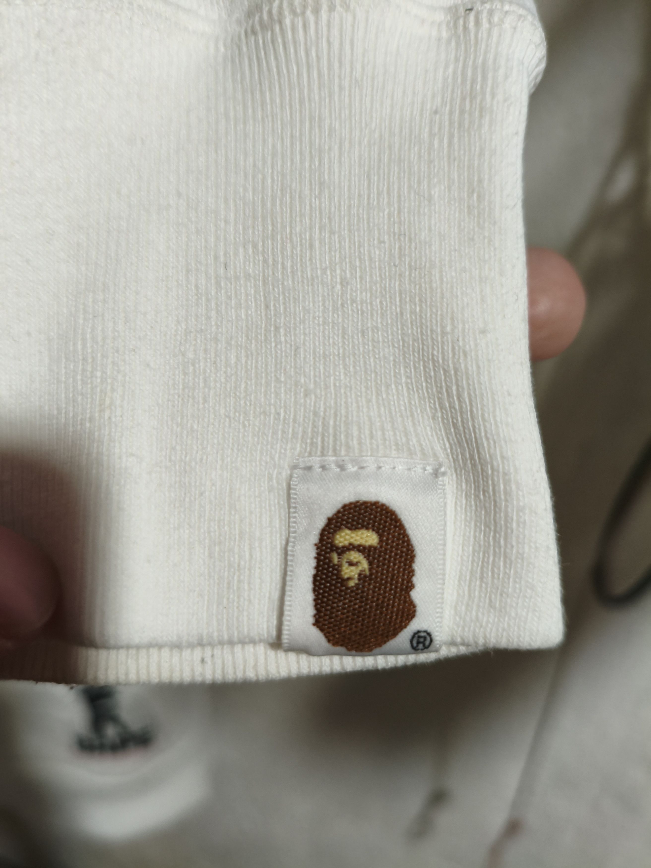 Bape Bape sweatshirt aop white Size US S / EU 44-46 / 1 - 7 Thumbnail