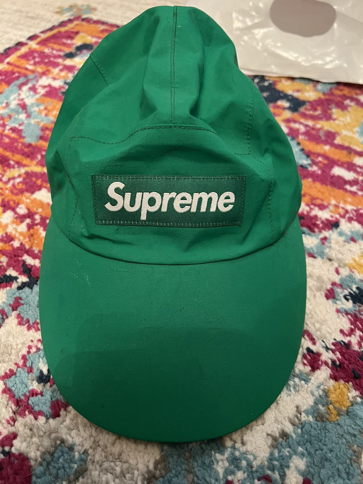 Supreme Supreme GORE-TEX Long Bill Camp Cap Green Size ONE SIZE - 1 Preview
