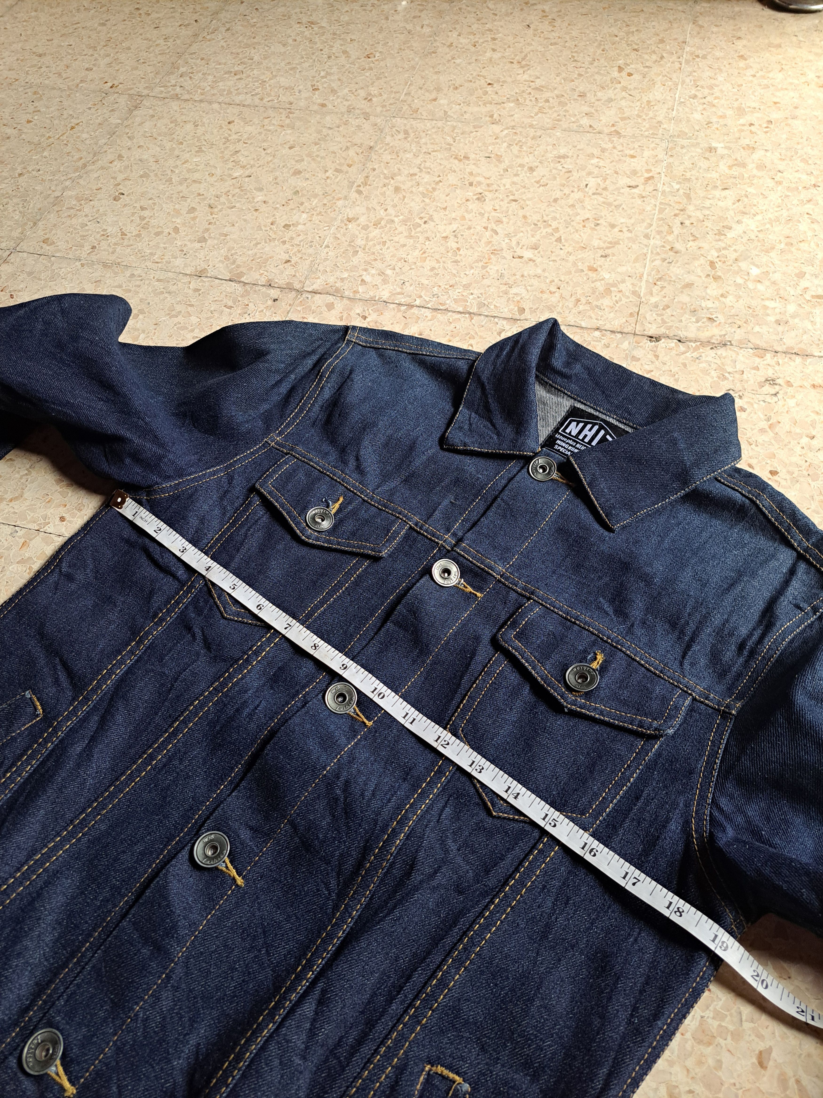 Japanese Brand × izzue Izzue plus Neighborhood Denim Jacket Women XL Size XL / US 12-14 / IT 48-50 - 11 Thumbnail