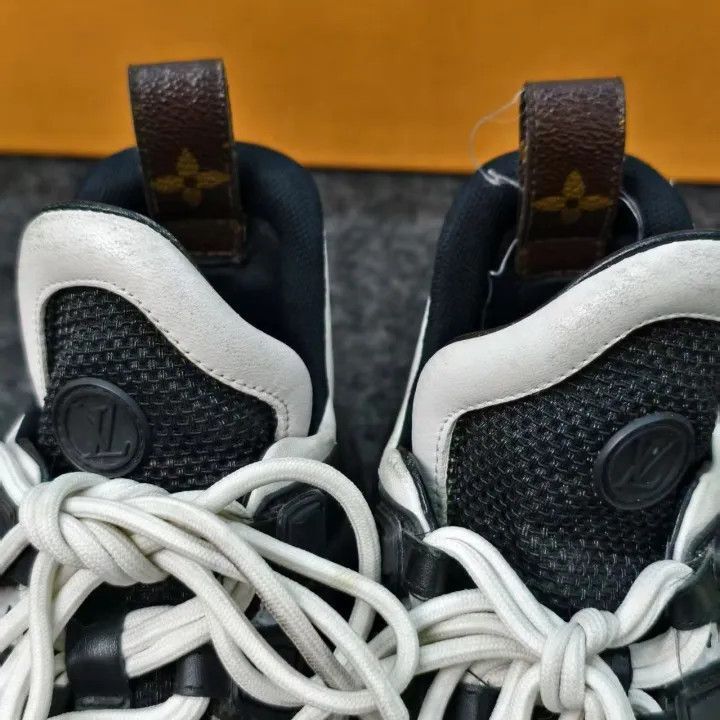 Louis Vuitton Louis Vuitton Archlight Black and White Sneakers -2508 Size US 6 / IT 36 - 1 Thumbnail