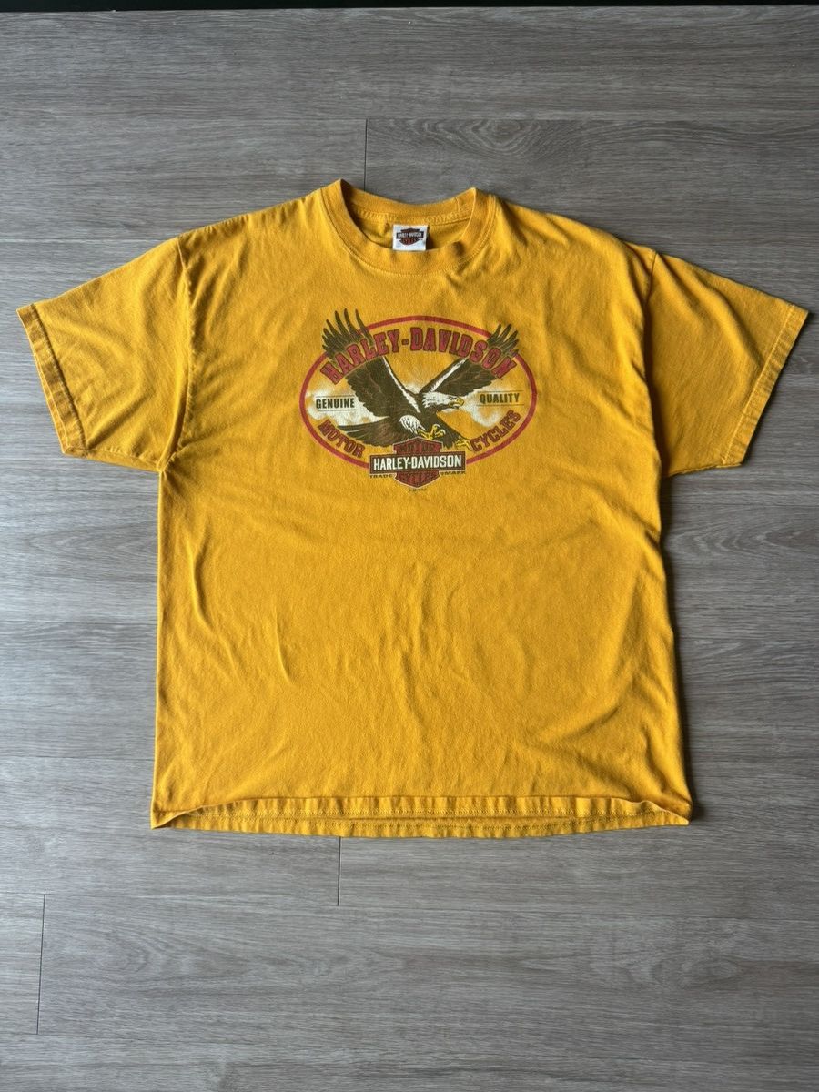 Harley Davidson Vintage Y2K Harley Davidson Olympia Washington Eagle Shirt Size US XL / EU 56 / 4 - 1 Thumbnail