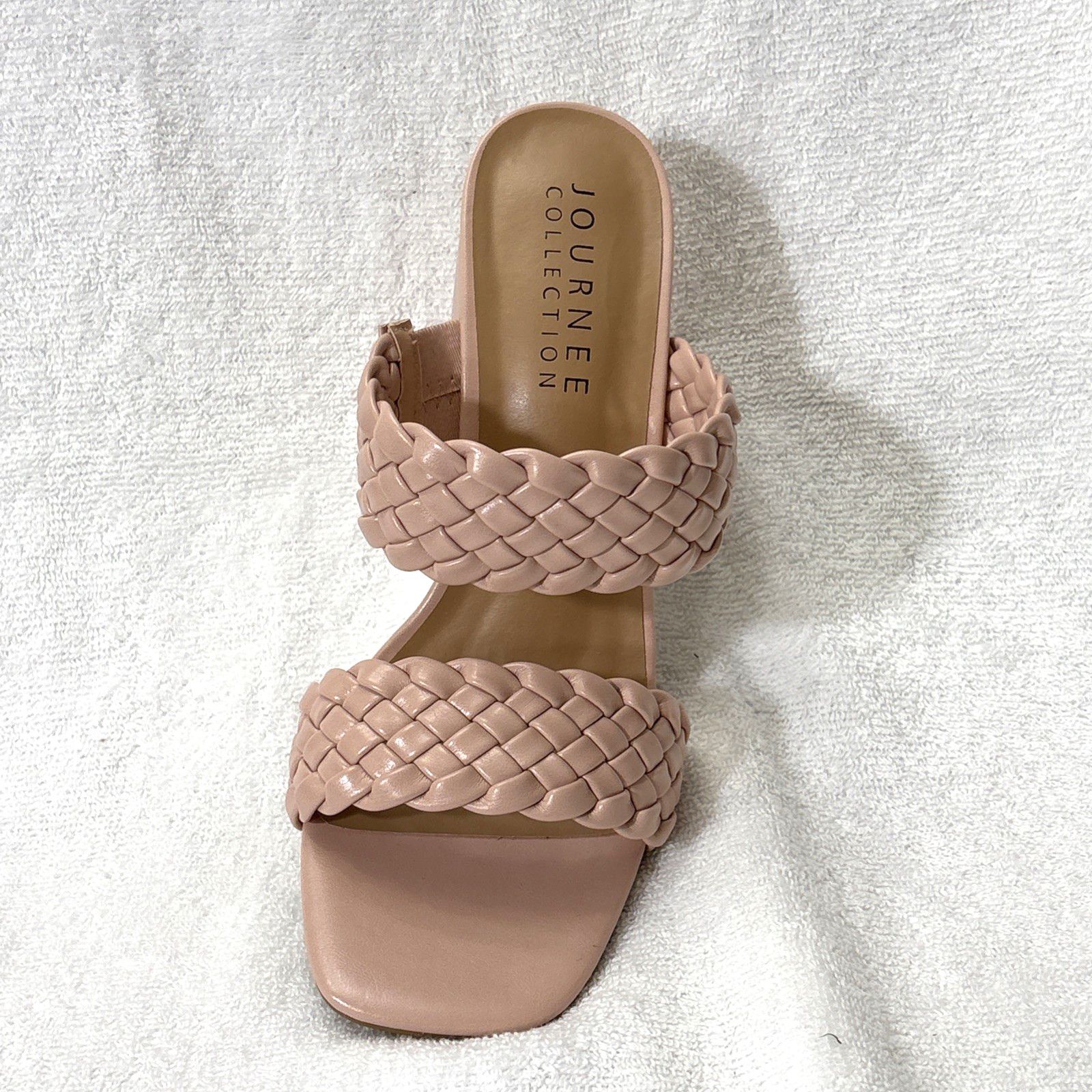 Other W593 Journee Pink Melissa Block Heel Dress Sandals Size 10 M Size US 10 / IT 40 - 5 Thumbnail