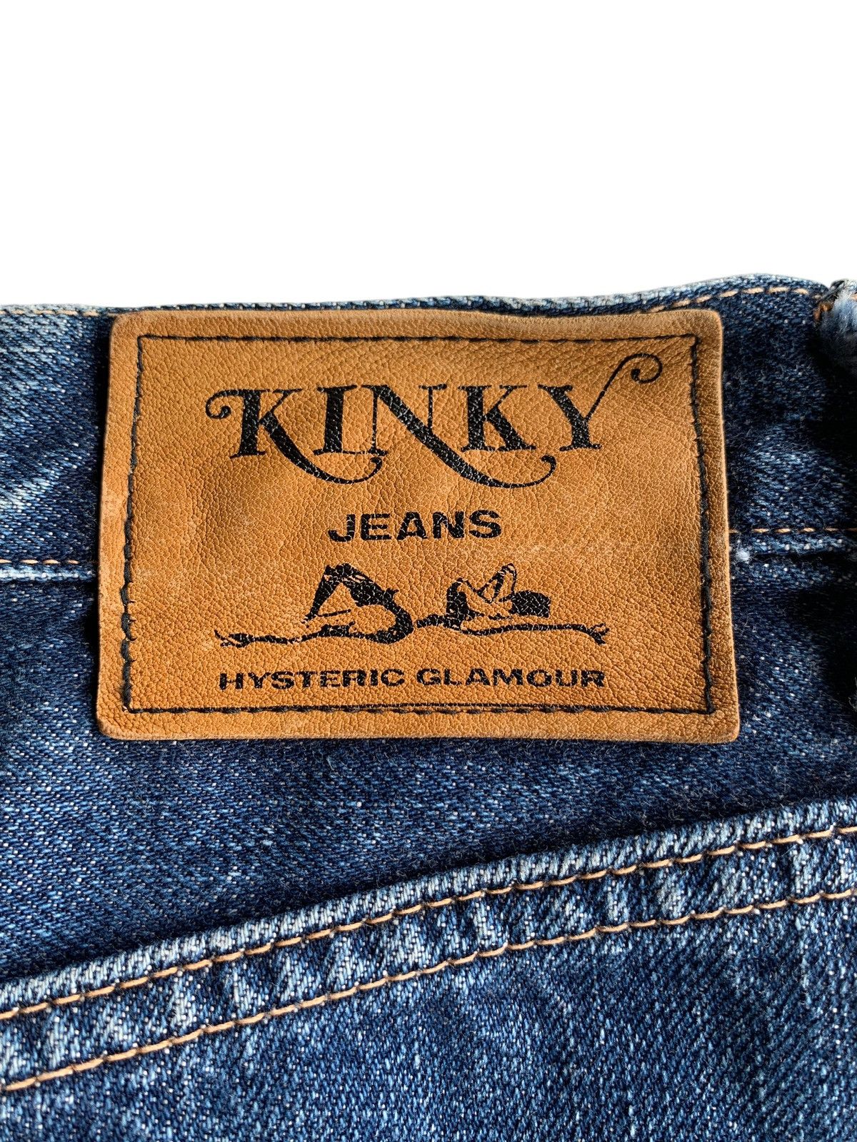 Vintage vintage Hysteric Glamour Kinky Button fly Selvedge Denim ☠️🎌 Size US 30 / EU 46 - 8 Thumbnail