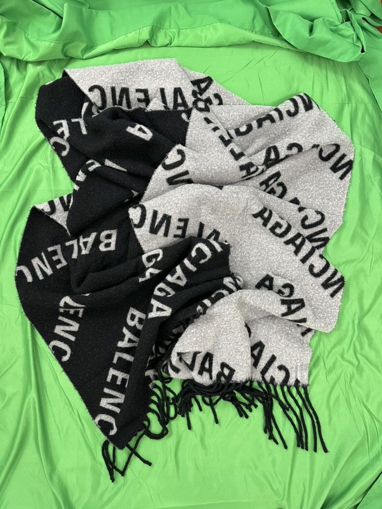 Balenciaga giant scarf