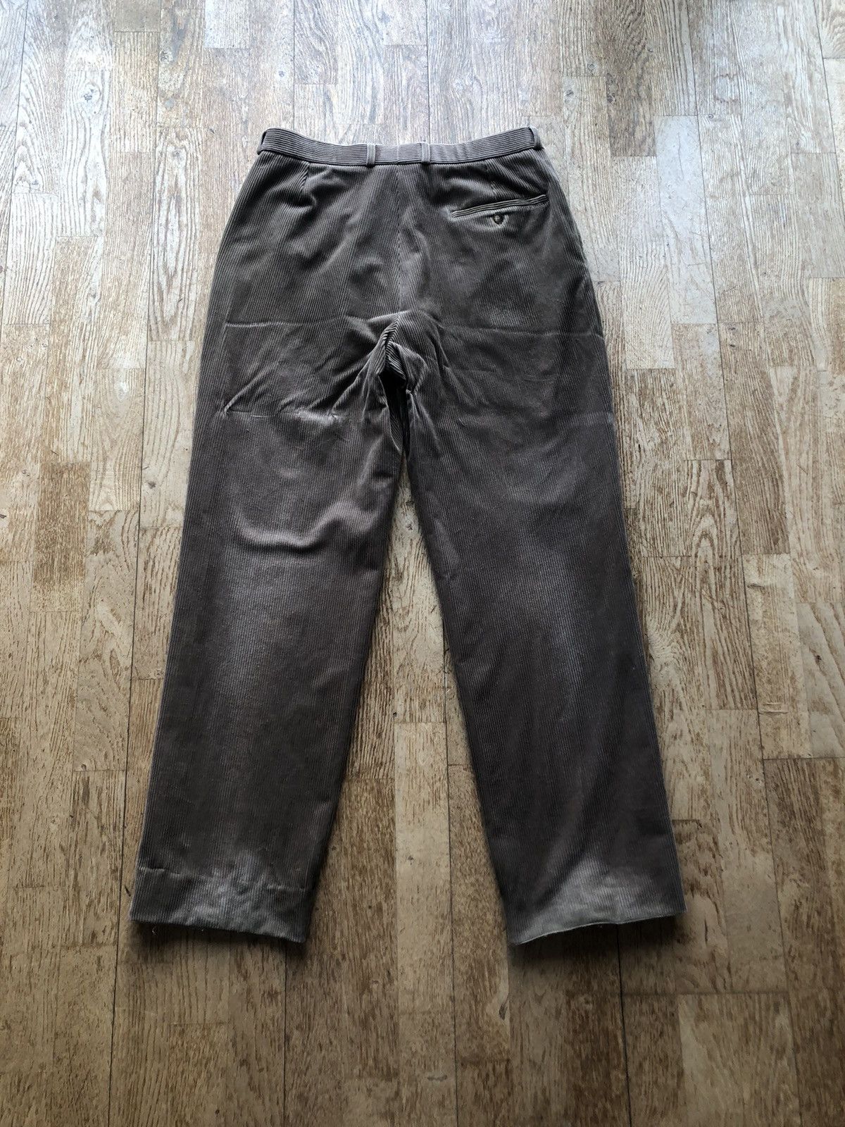 Lacoste × Vintage RARE LACOSTE VINTAGE CORDUROY QUALITY PANTS Size US 36 / EU 52 - 2 Thumbnail