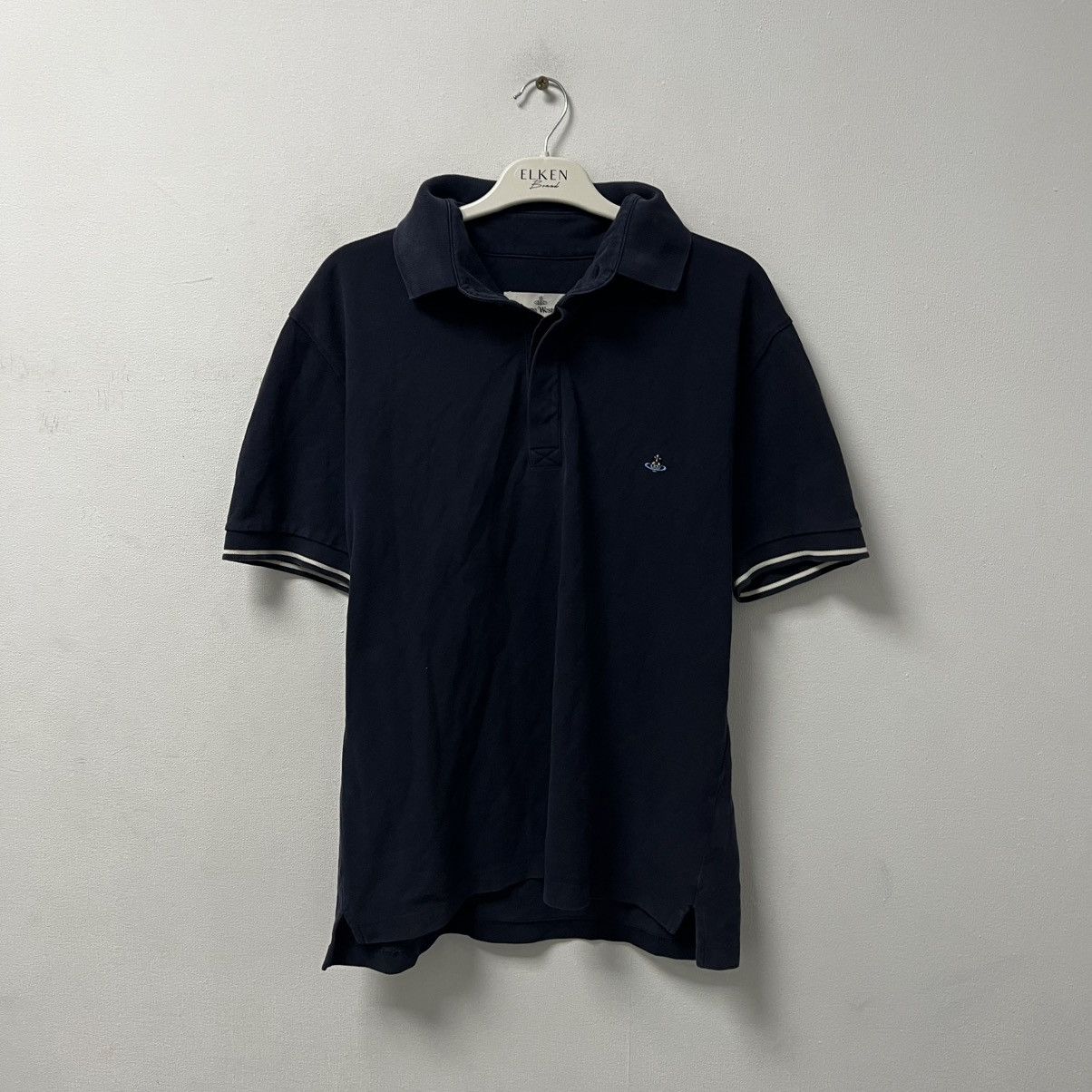 Vivienne Westwood Vivienne Westwood Polo T-Shirt Rare Retro Hype Y2K Size US L / EU 52-54 / 3 - 1 Thumbnail