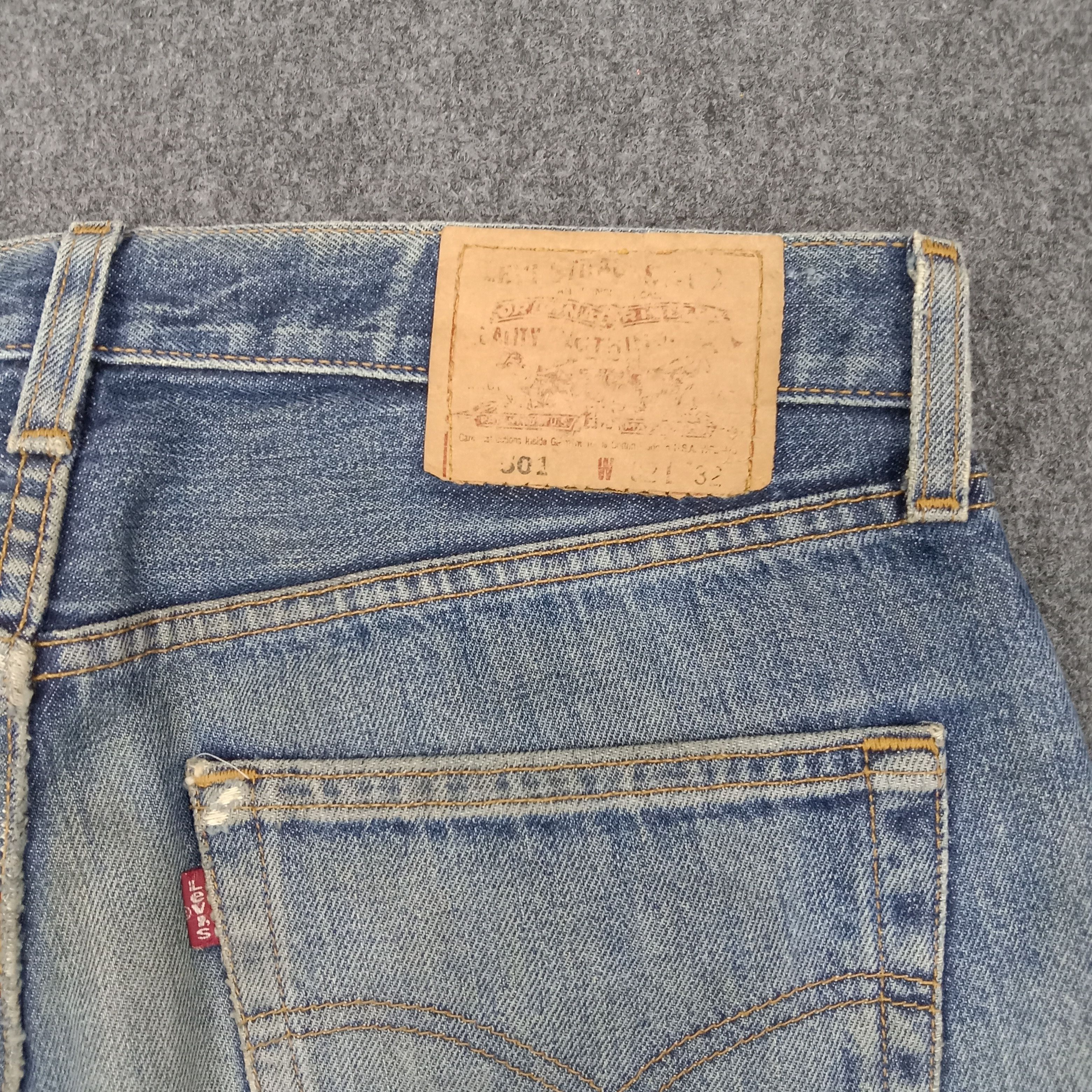 Levi's Levi's 501 American Distressed Style Denim Jeans C235N18 Size US 30 / EU 46 - 3 Thumbnail