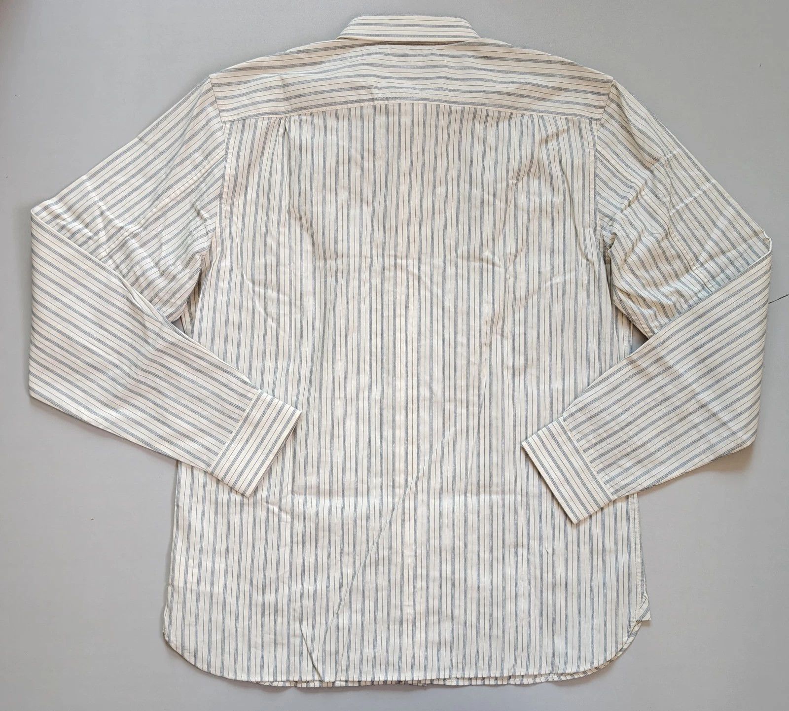 RRL Ralph Lauren Double RL Striped Dobby Shirt GLOBAL SHIPPING T 9102 Size US M / EU 48-50 / 2 - 10 Thumbnail