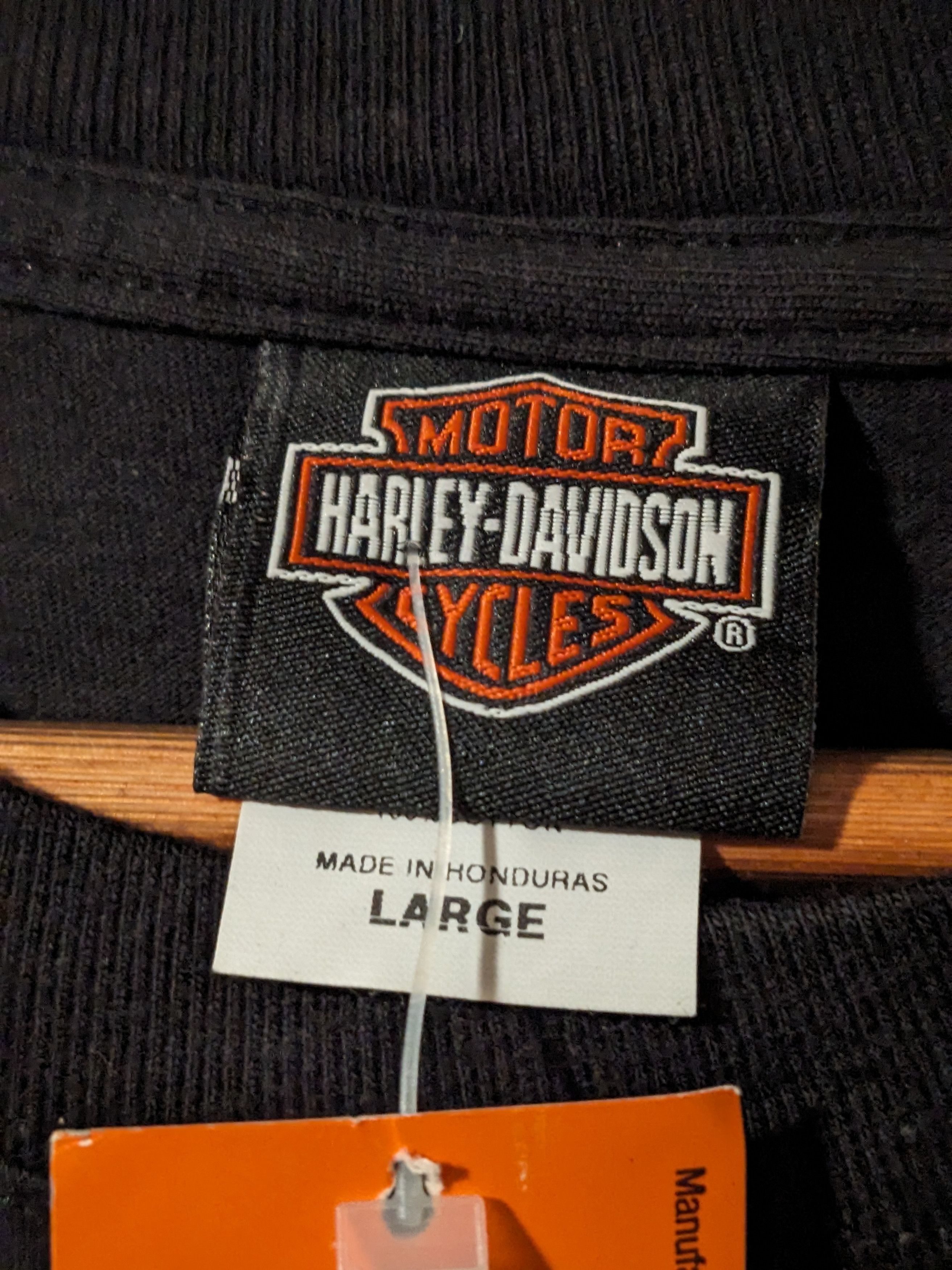 Harley Davidson × Vintage Vintage 2017 Harley Davidson Motorcycle Frankenstein T-Shirt Size US L / EU 52-54 / 3 - 4 Thumbnail