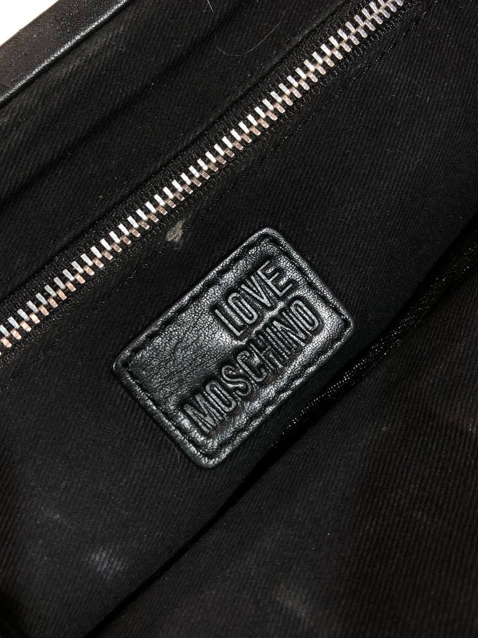 Moschino Moschino Leather Crossbody Bag Leather Size ONE SIZE - 6 Thumbnail