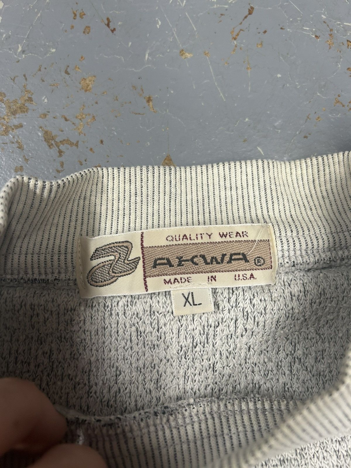 Vintage Crazy Vintage 90s Essential Marshal University Grey Crewneck Size US XL / EU 56 / 4 - 3 Thumbnail
